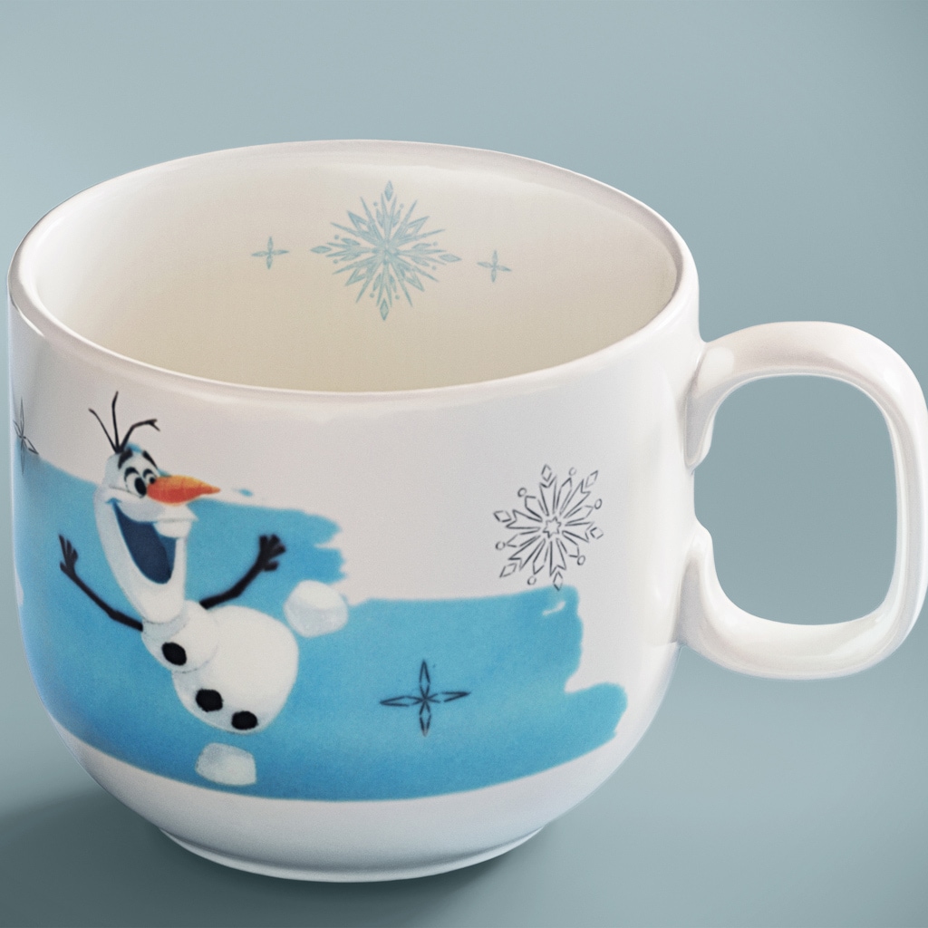 Villeroy & Boch Kinderbecher »Becher mit Henkel Disney Frozen 170 ml 6er Set bunt« Spülmaschinenfest, Mikrowellensicher