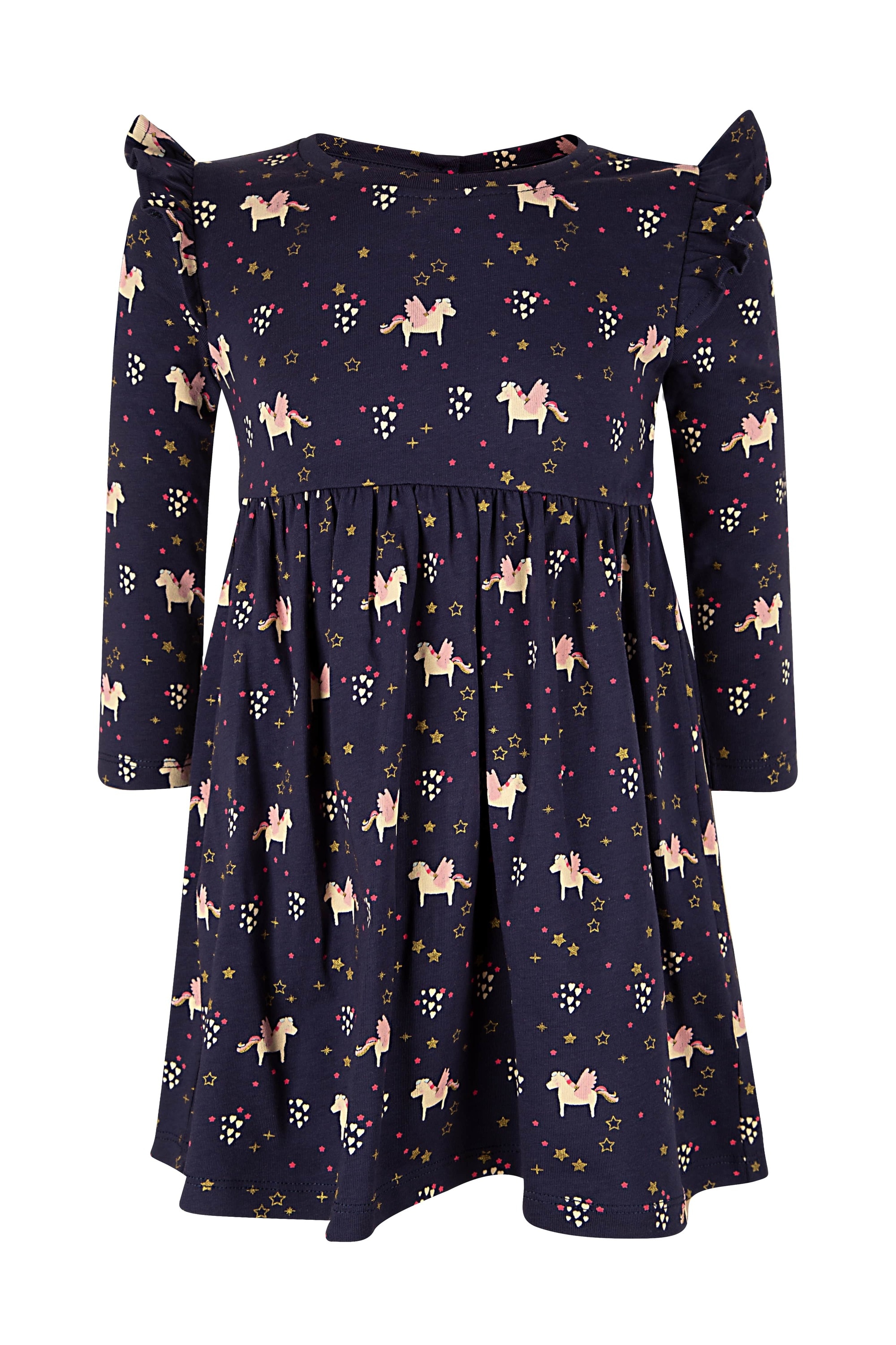 Happy Girls Mädchen Sommerkleid »dress« in blau, Größe 122