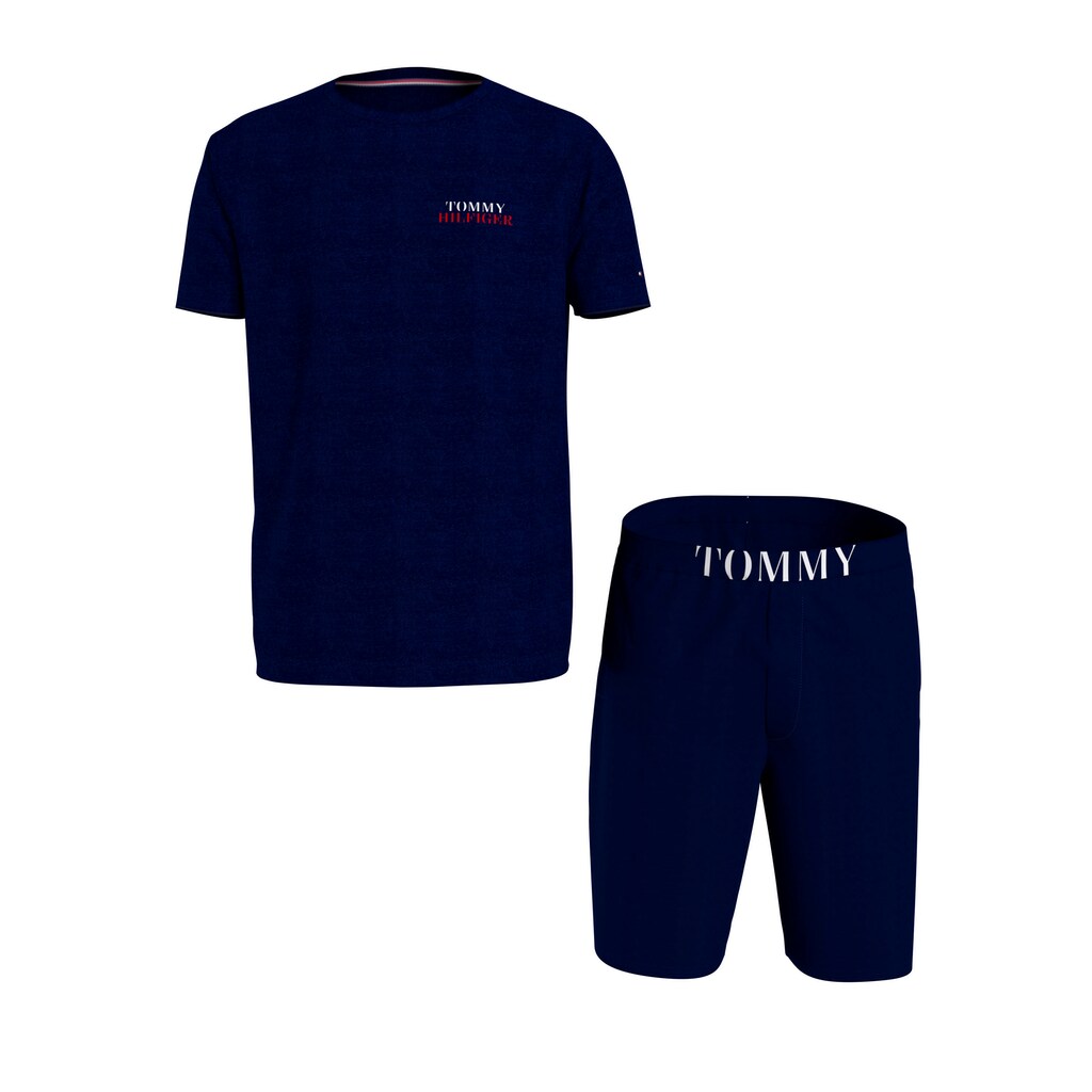 Tommy Hilfiger Underwear Shorty, (2 tlg.), mit Tommy Hilfiger Logoschriftzug am Bund