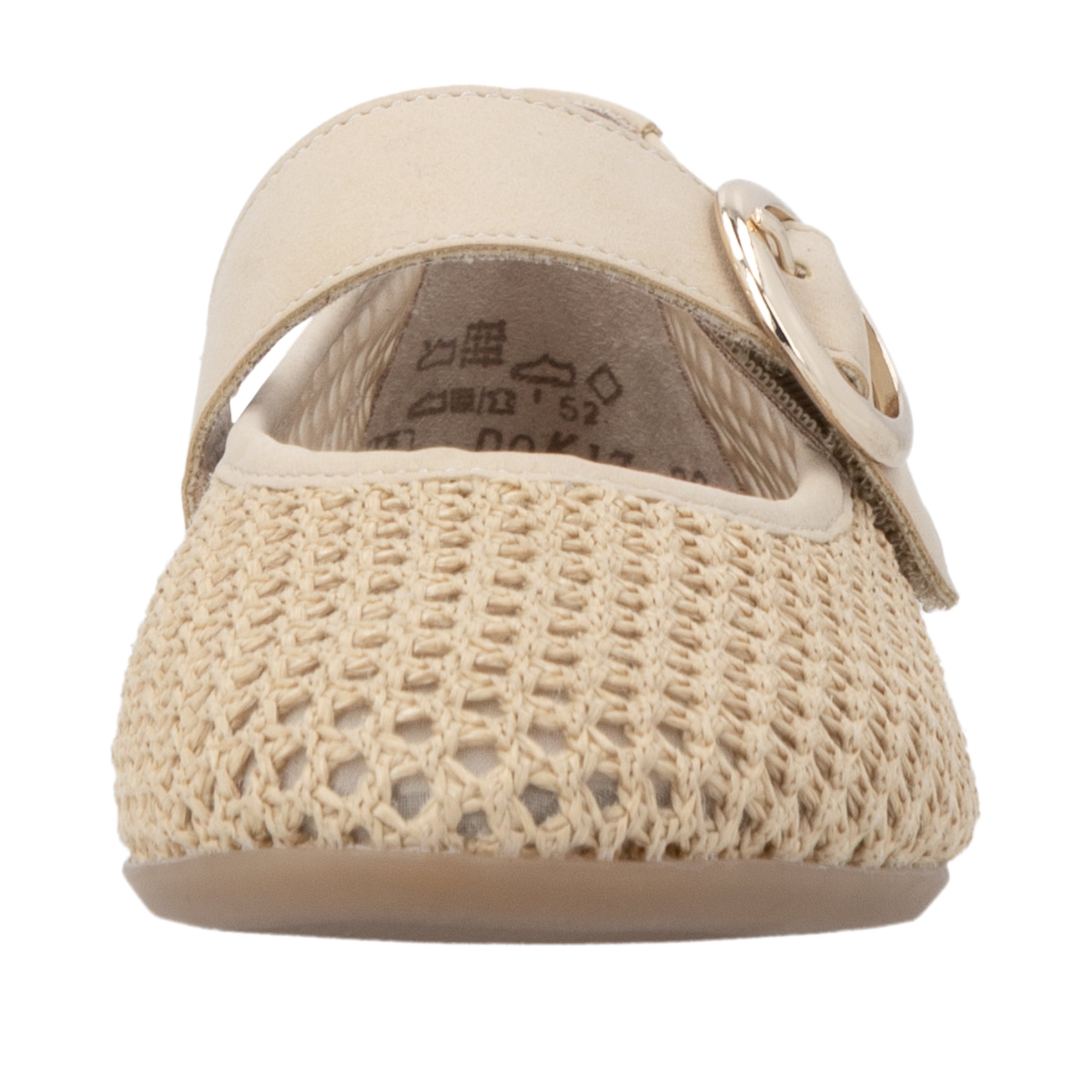 Remonte Riemchenballerina  Sommerschuh, Flat, Ballerina, Schlupfschuh mit weicher Innensohle