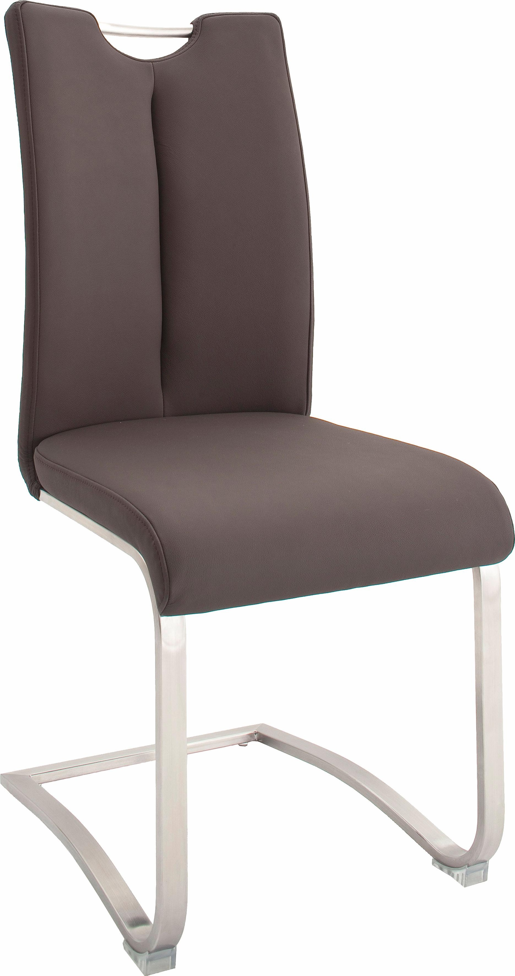 MCA furniture Freischwinger »Artos«, (Set), 2 St., Leder, Stuhl mit  Echtlederbezug, bis 140 Kg belastbar kaufen bei OTTO