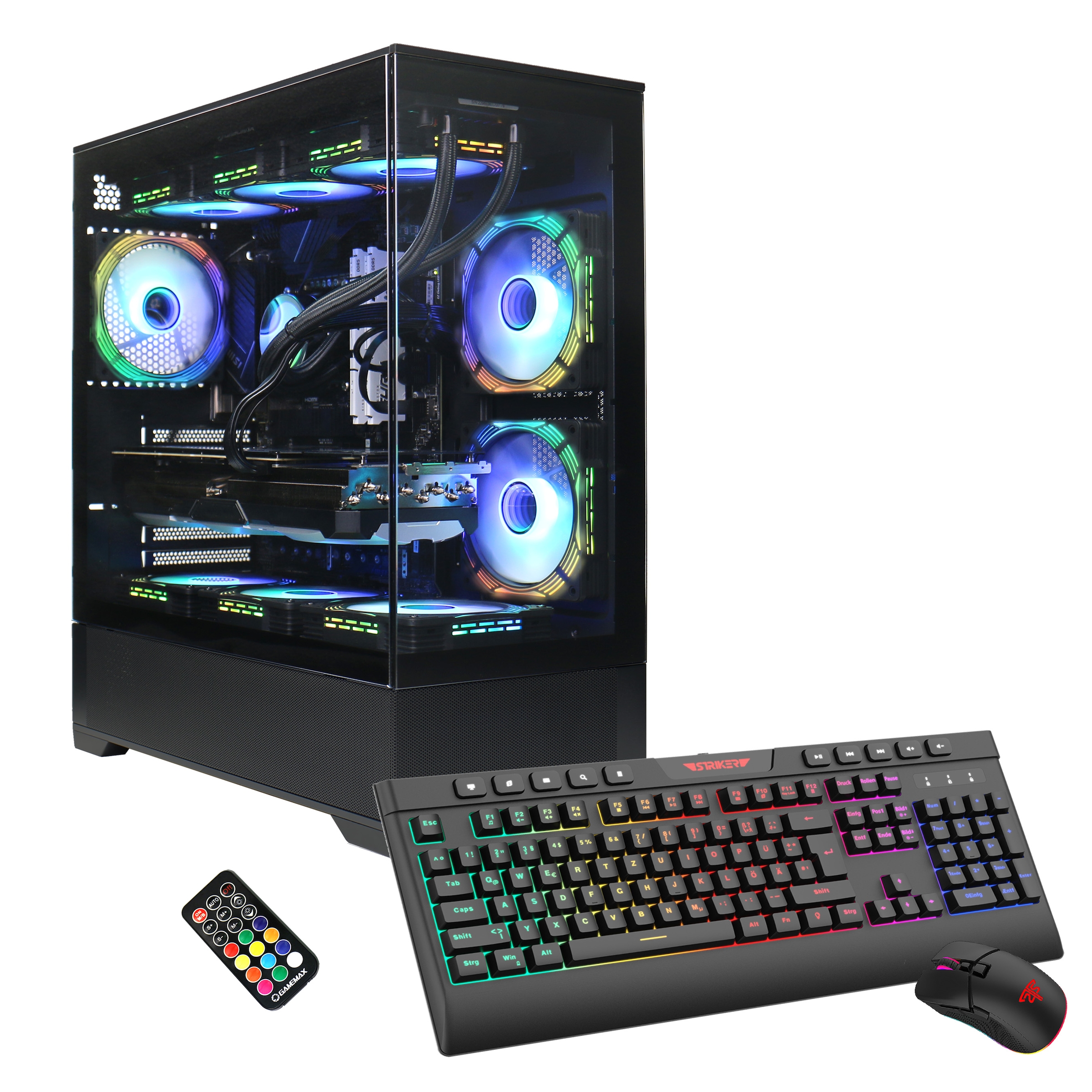 GAMEMAX Gaming-PC »Vista AB 7457«, Windows 11, DDR5 RAM, Gen4 SSD