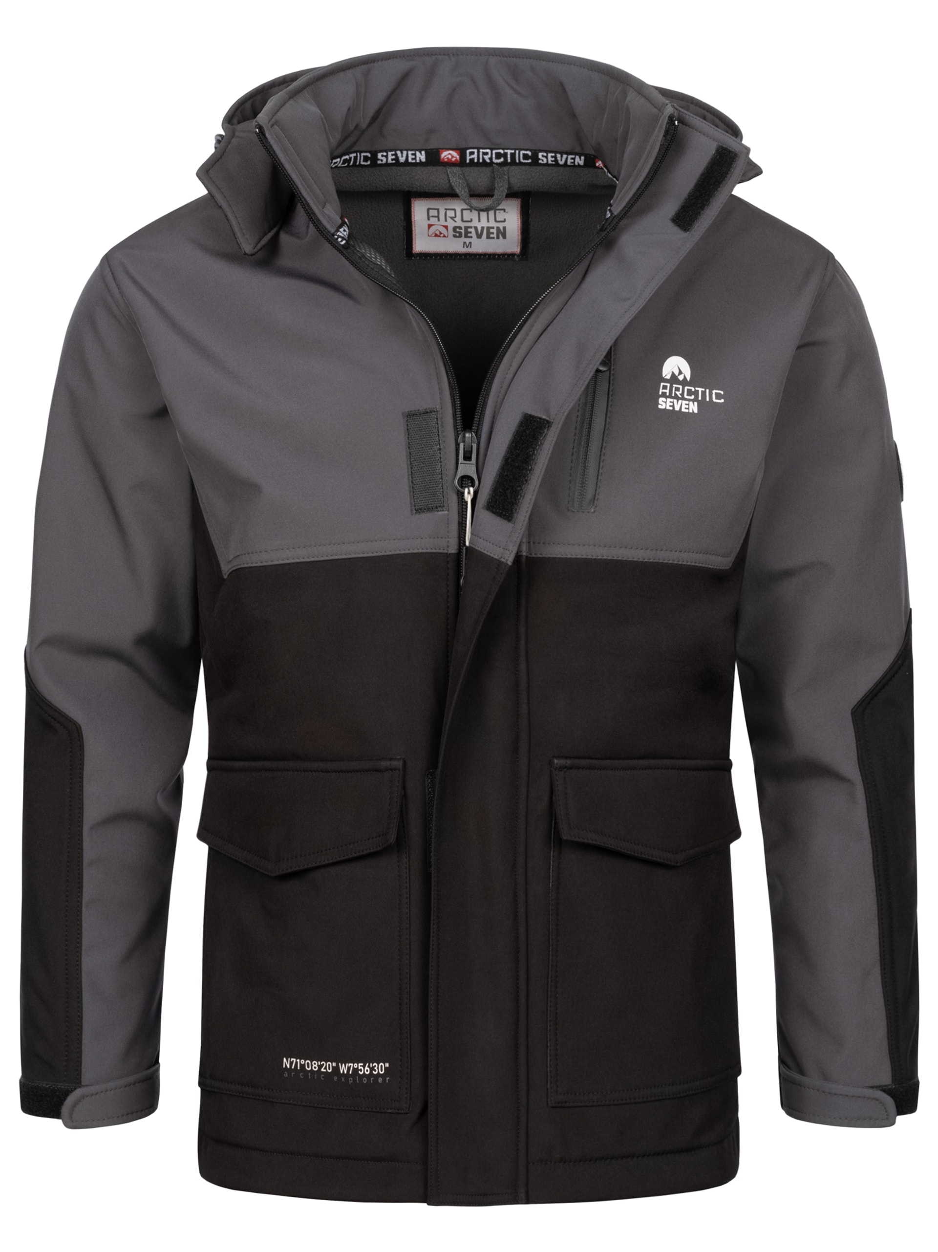 Arctic Seven Softshelljacke »Arctic Seven Herren Softshell Jacke AS303«