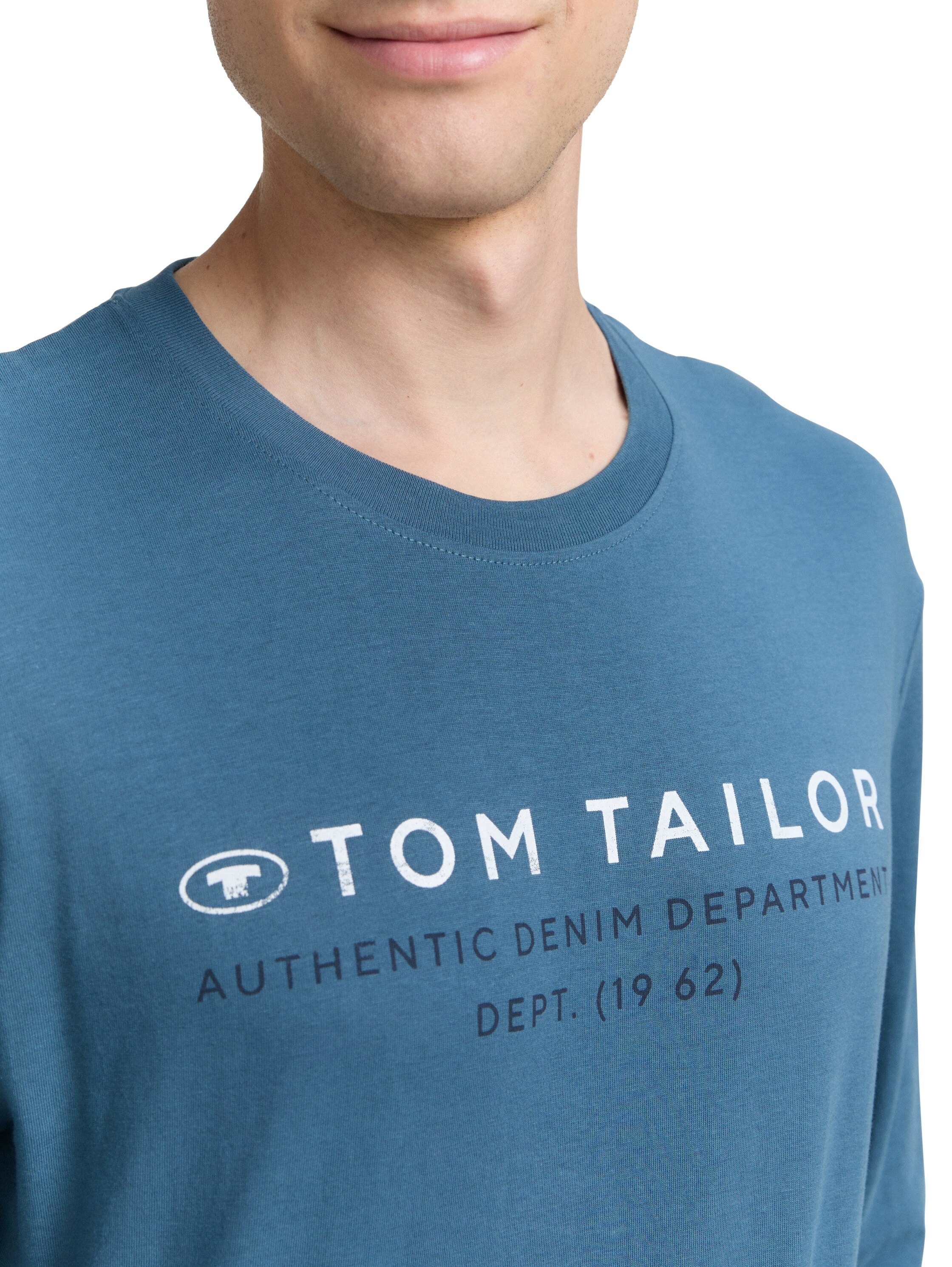 TOM TAILOR Langarmshirt, mit Logo Print