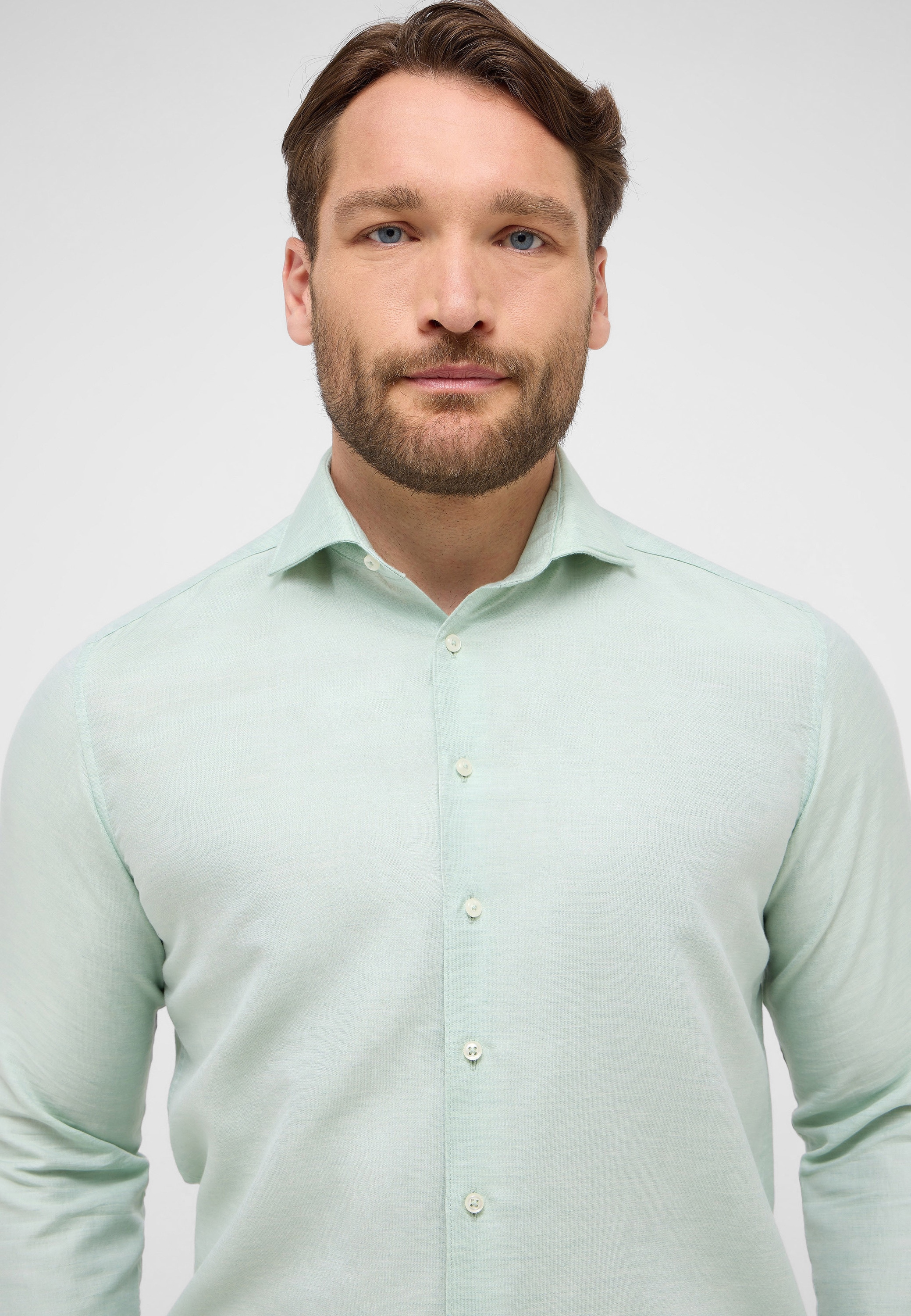 Eterna Langarmhemd »COMFORT FIT« EASY IRON (bügelleicht)