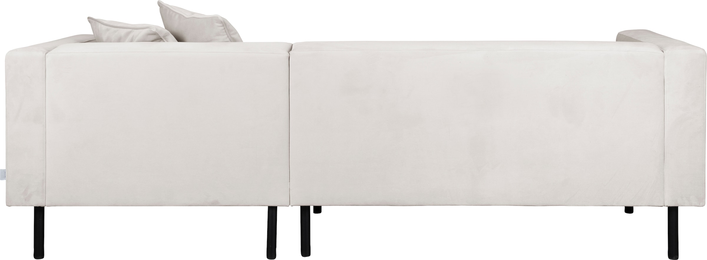 Guido Maria Kretschmer Home&Living Ecksofa »Lillibeth L-Form Designsofa, Maße B/T/H: 240/173/83 cm«, Zierkissen als Wendekissen, in Samtoptik oder Cord