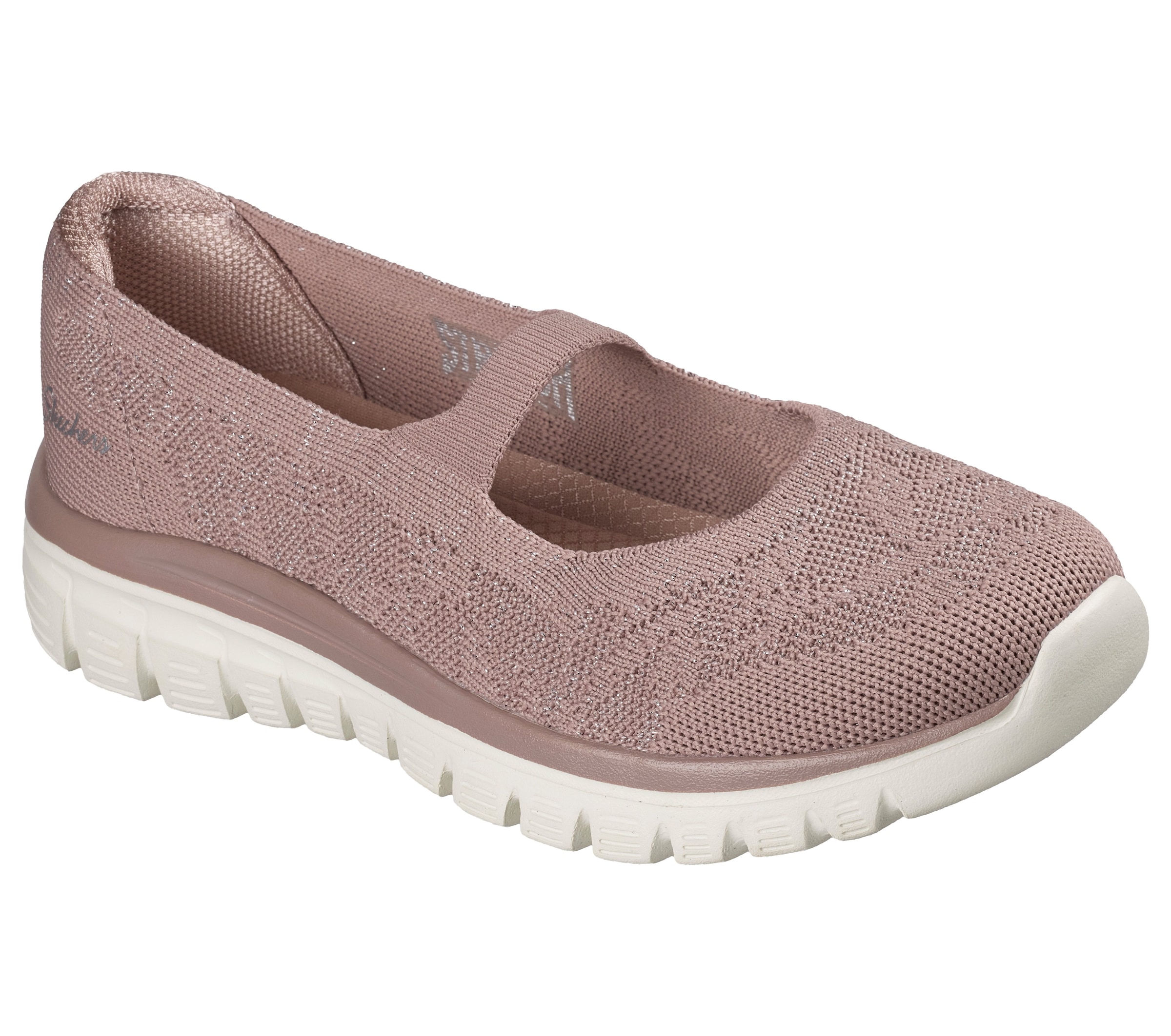 Skechers Ballerina »GRACEFUL«  Freizeitschuh, Schlupfschuh, Slipper mit Stretch-Fit