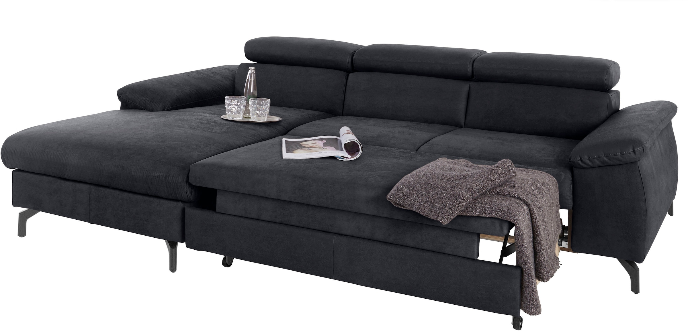 COTTA Ecksofa »Kitty L-Form«, Modern, L-Form, Bodenfreiheit 12,5 cm