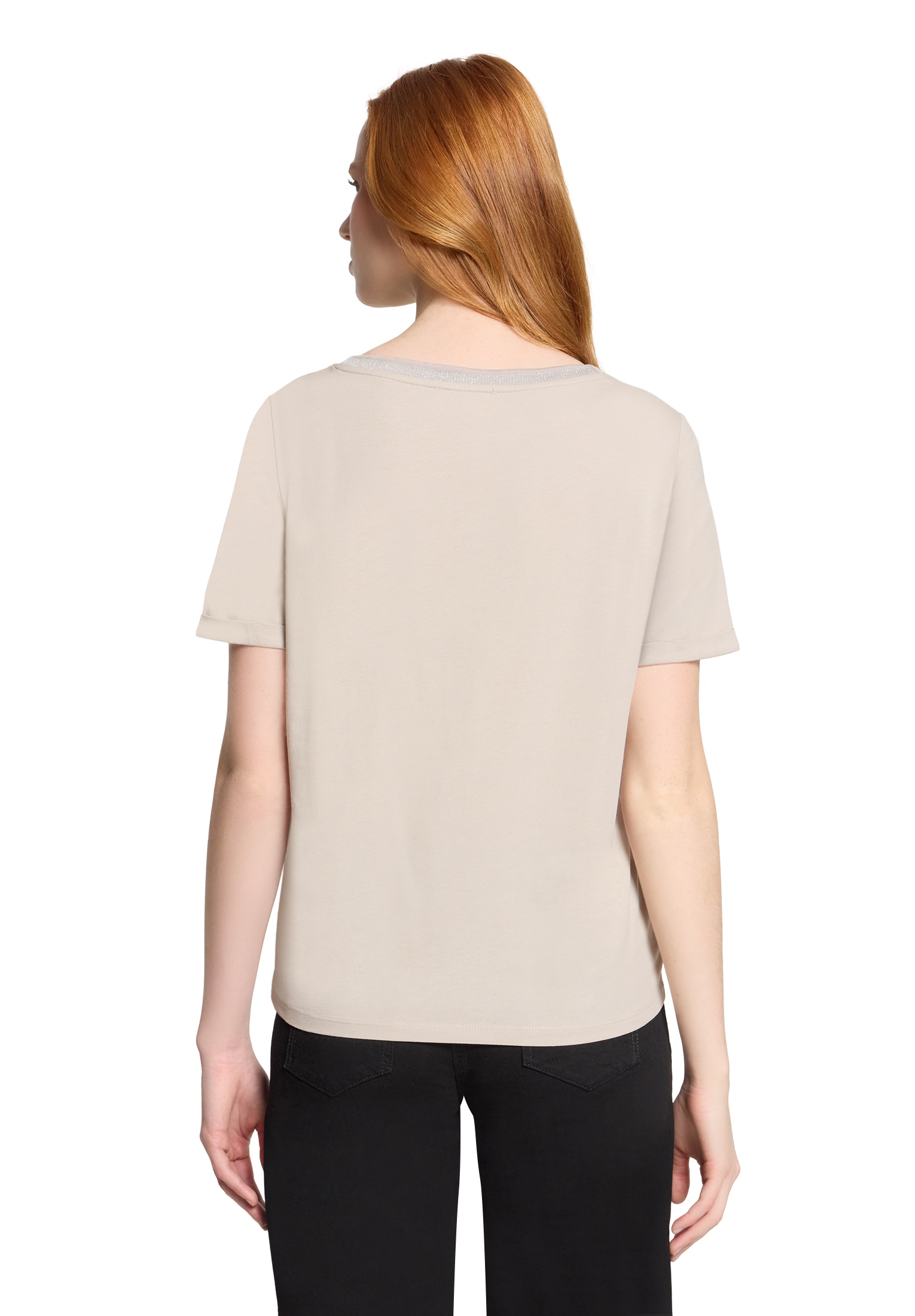 Betty Barclay Rundhalsshirt »Casual-Shirt mit Schleifenknoten«