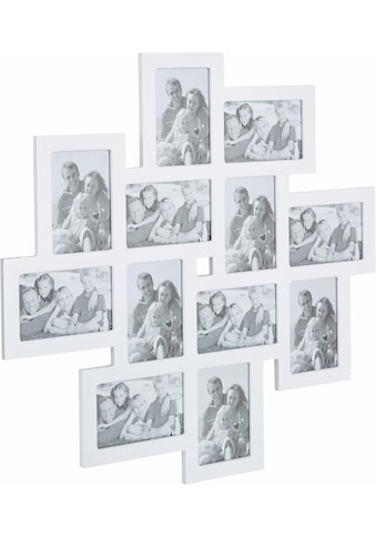 Bilderrahmen Collage »Family, weiß«, Fotorahmen, Bildformat 10x15 cm