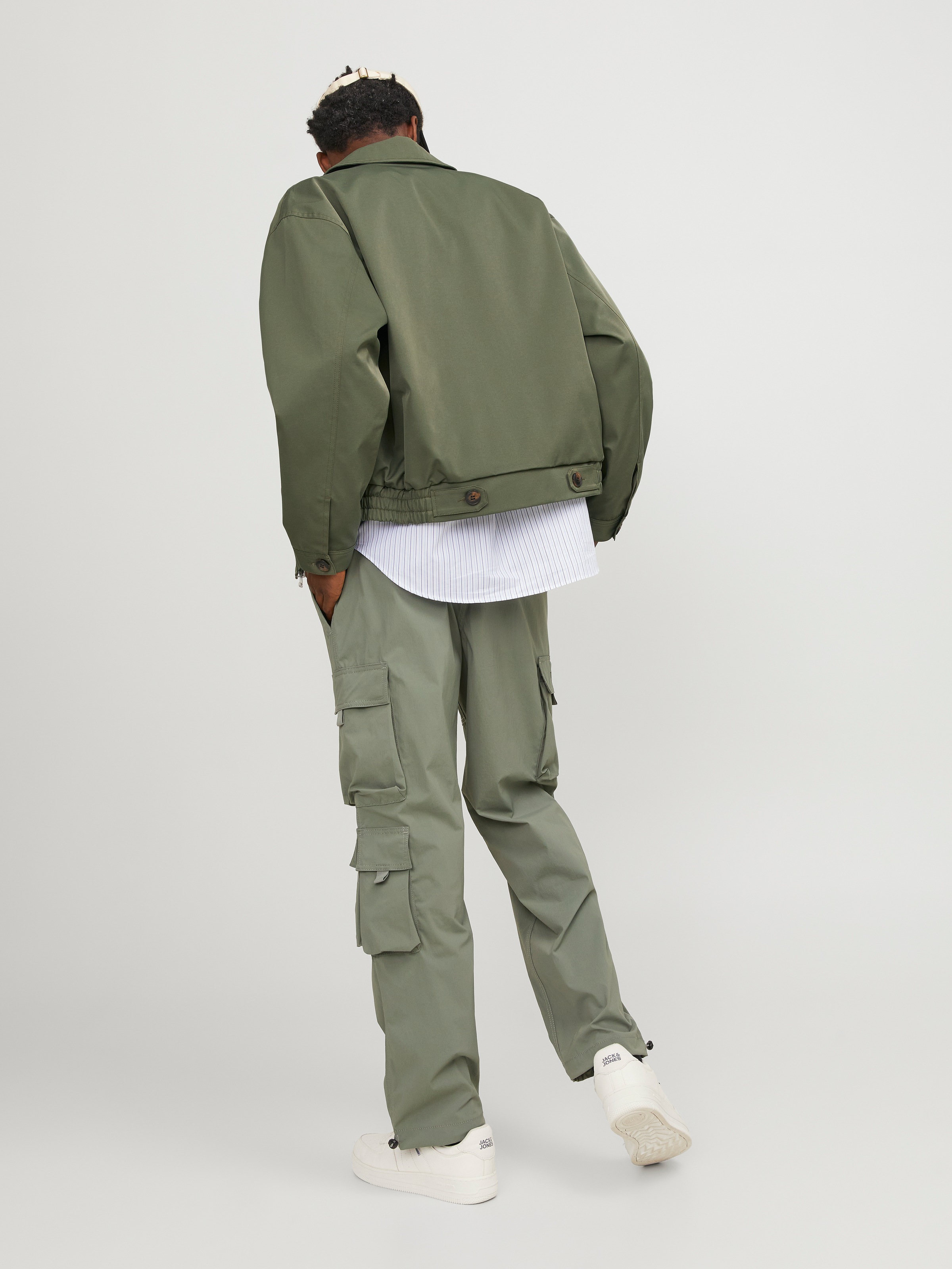 Jack & Jones Outdoorjacke »JORSANTORINI HARRINGTON JACKET SN«