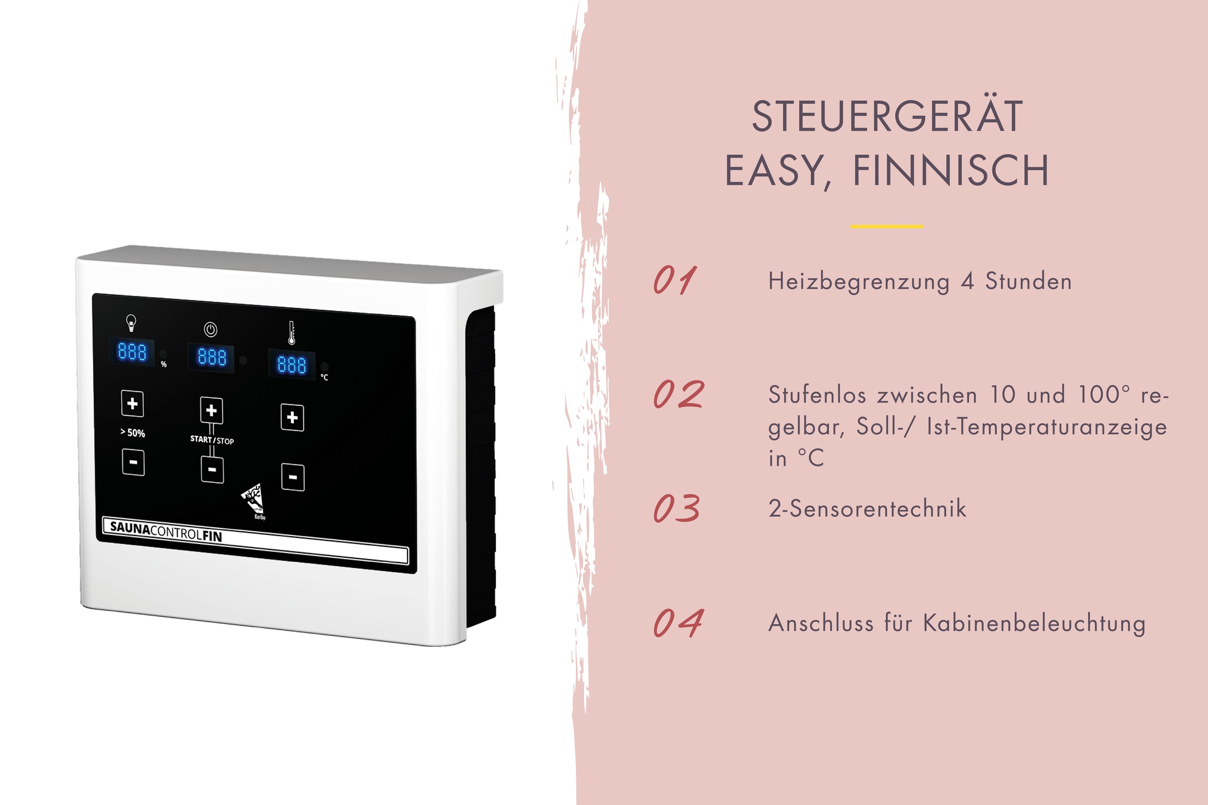 Karibu Saunahaus »»Simon 1« mit klassischer Tür, naturbelassen« Set, 