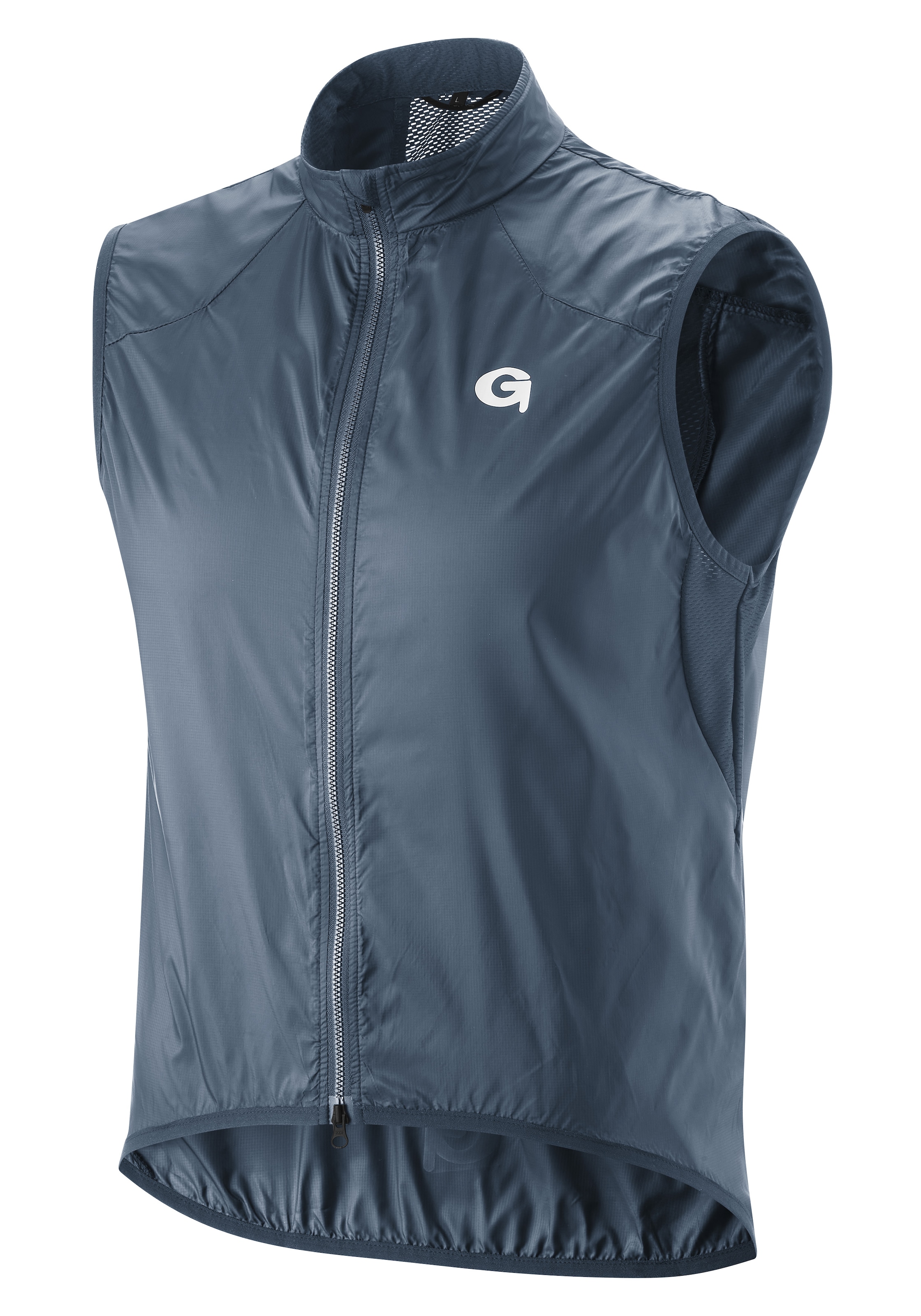 Gonso Funktionsweste »Road Vest Wind M«, Herren Weste, atmungsaktive Radweste, leichte Windweste, Tight Fit