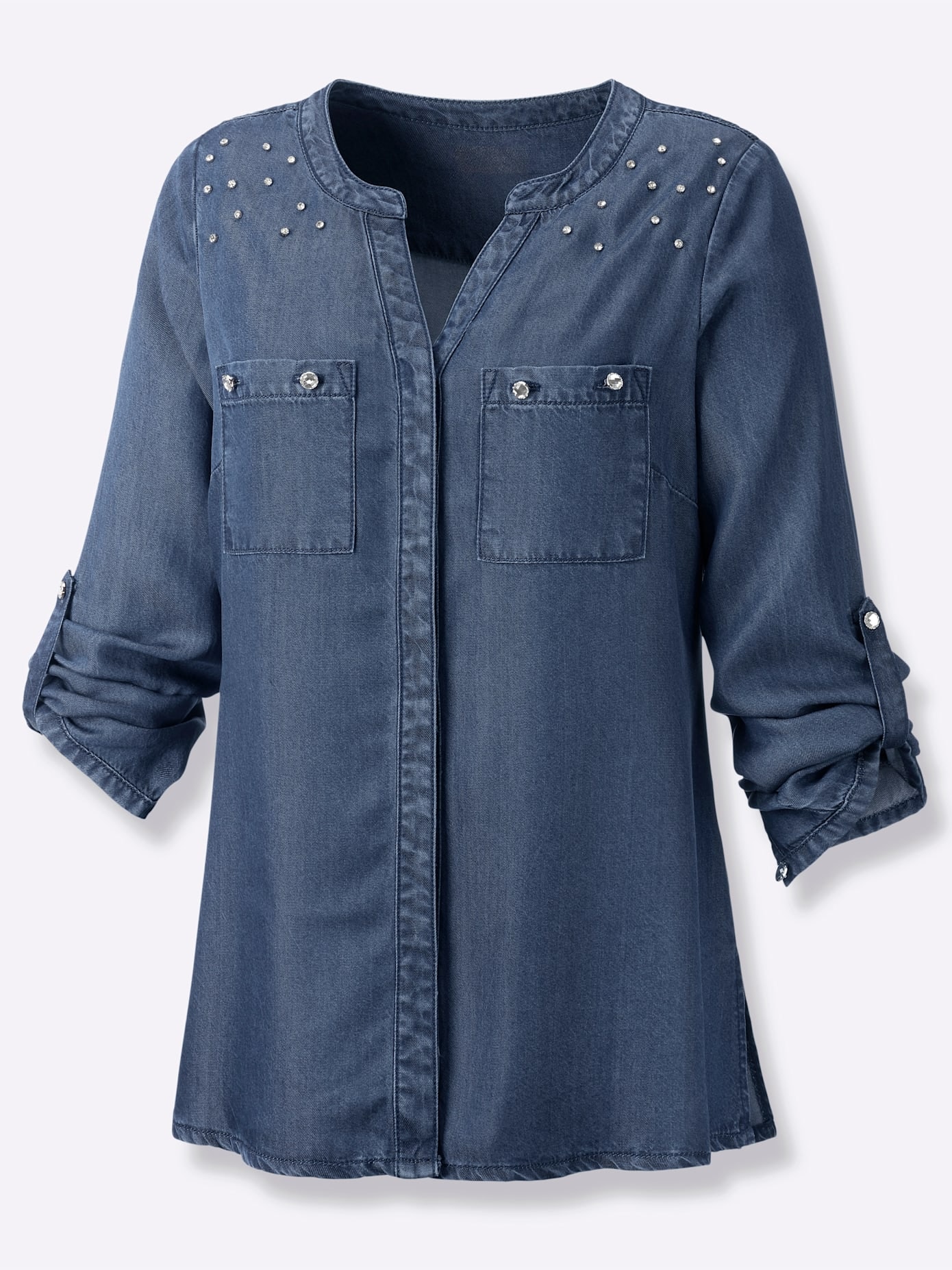 creation L Langarmbluse