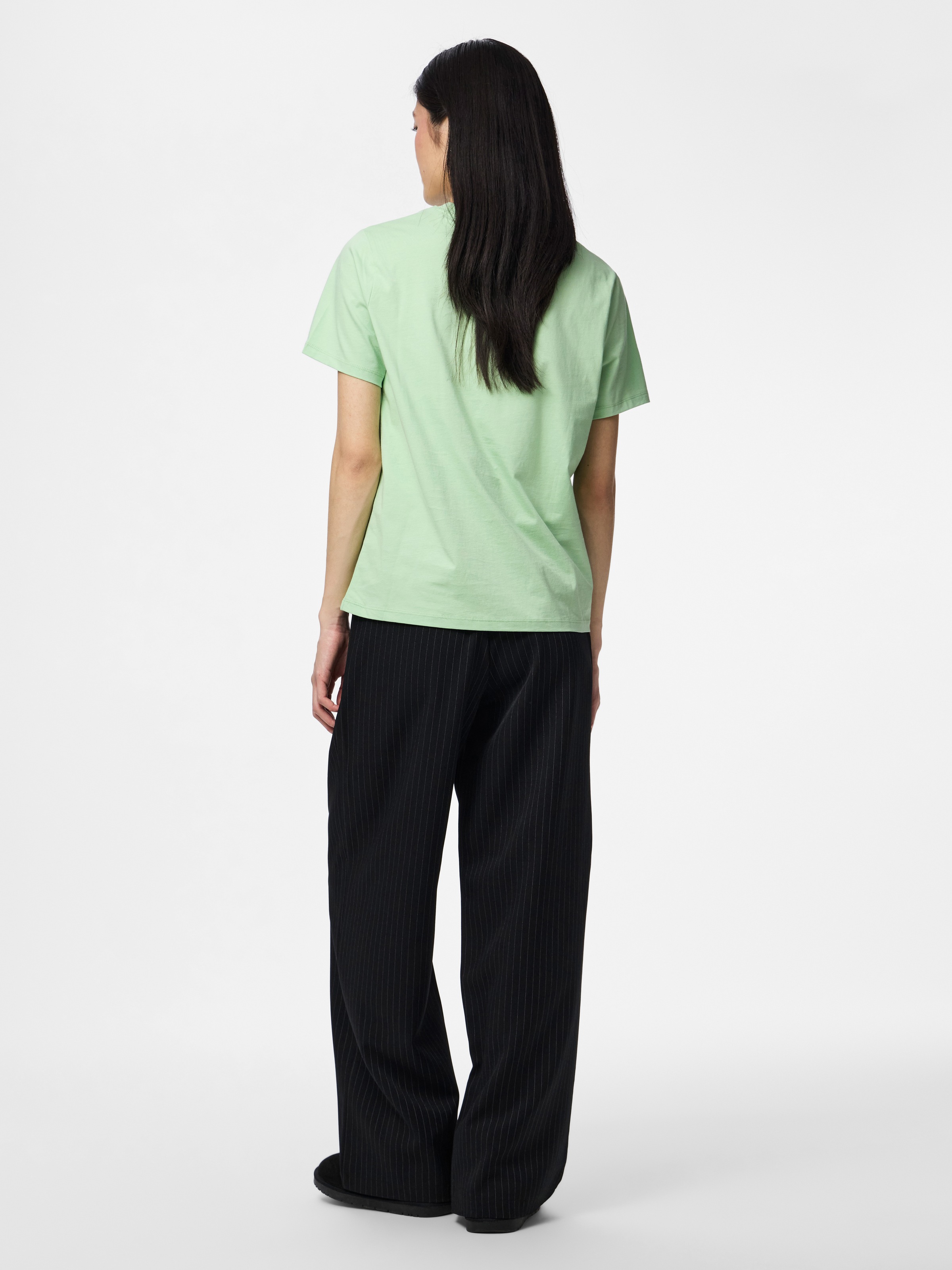 pieces Rundhalsshirt »PCRIA SS SOLID TEE NOOS BC«