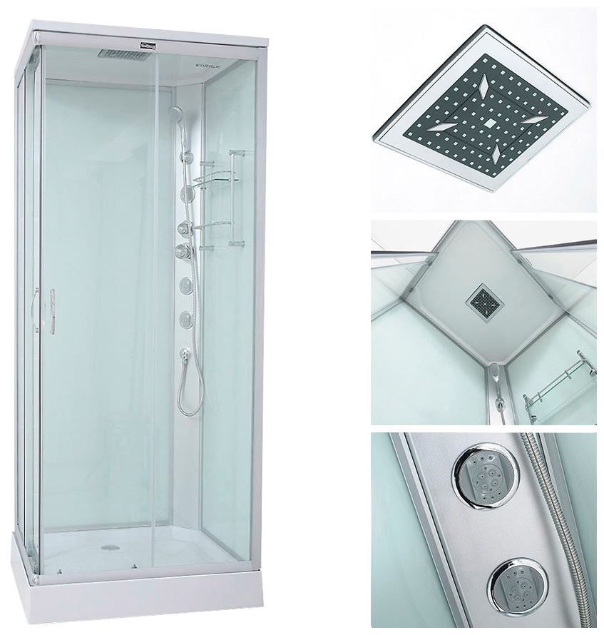 HOME DELUXE Komplettdusche »Venus S«, inkl. Kopf-Regenbrause