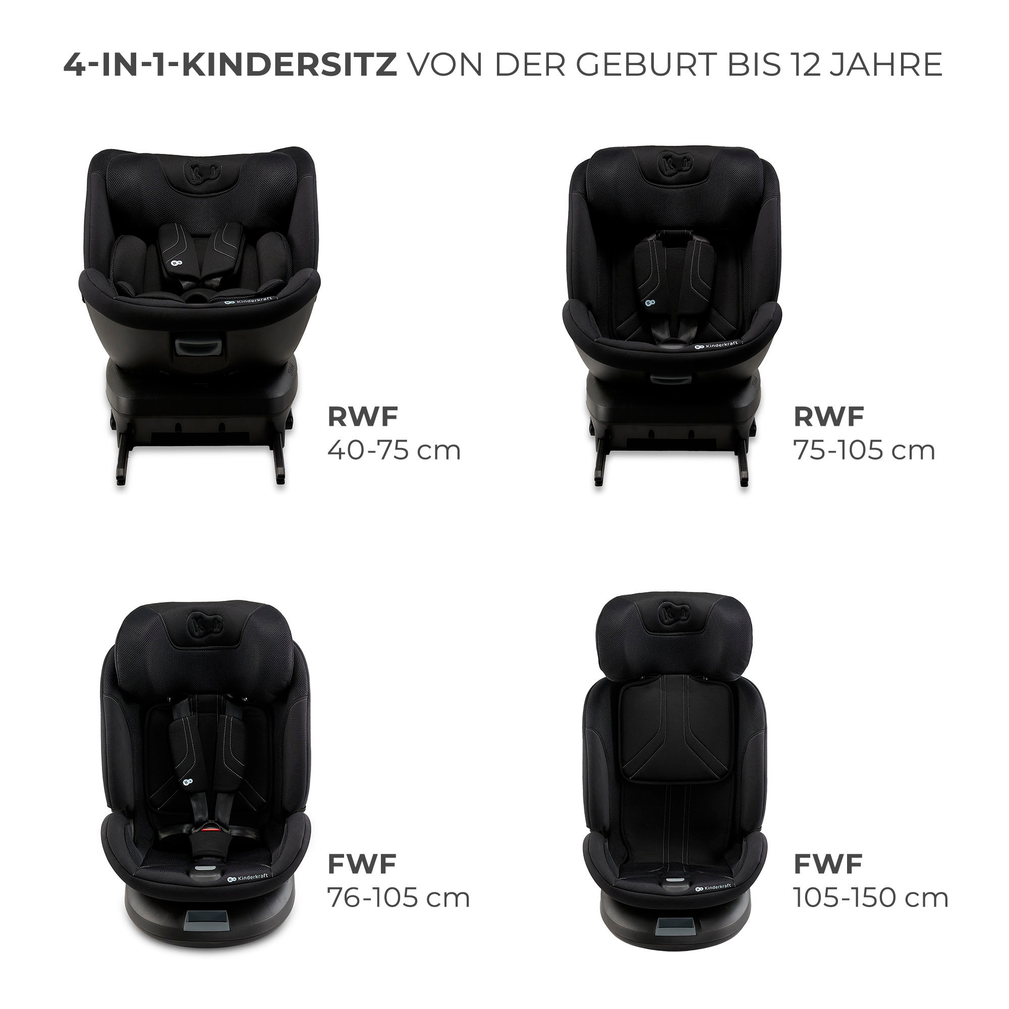Kinderkraft Autokindersitz »XPEDITION 3 i-Size«, 360° – drehbarer Kindersitz