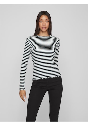 Langarmshirt »VITHESSA O-NECK L/S TOP - NOOS«