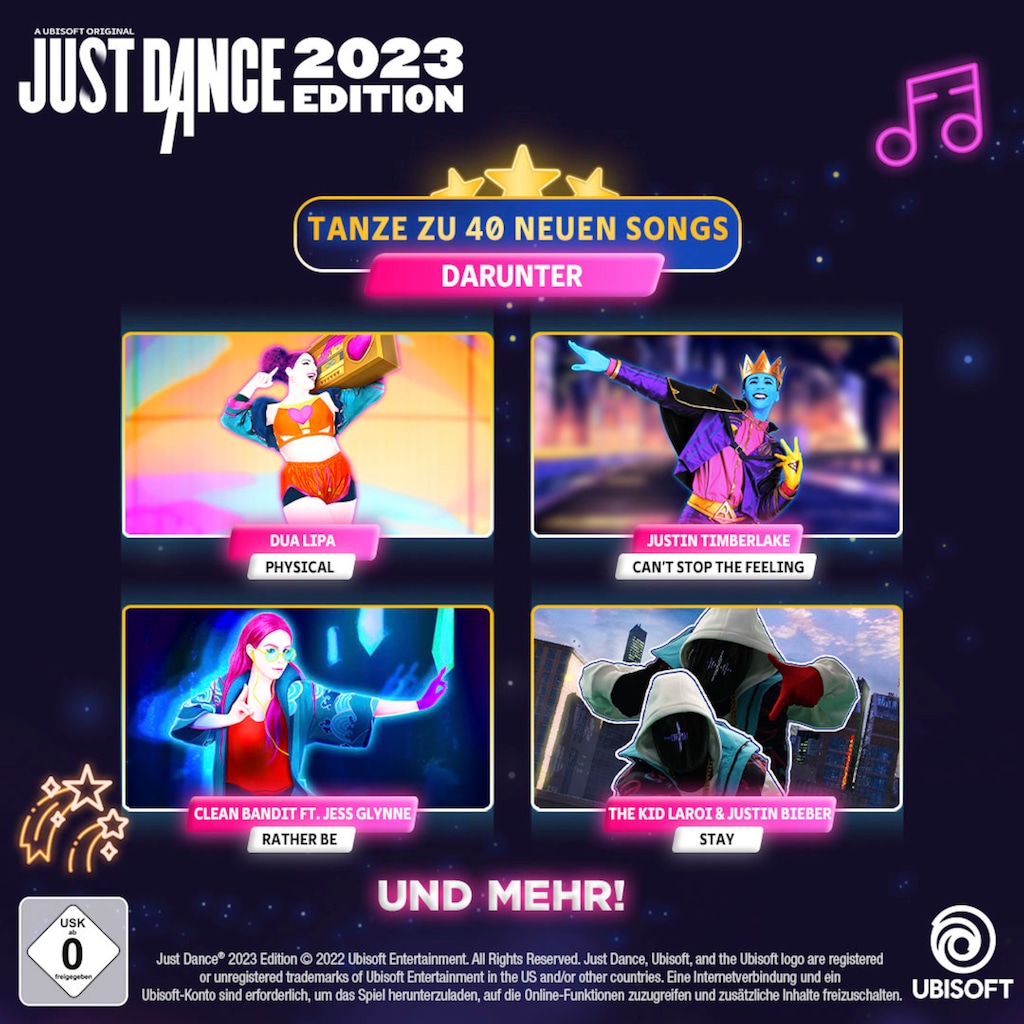UBISOFT Spielesoftware »Just Dance 2023 Edition (Code in a box) -«, PlayStation 5