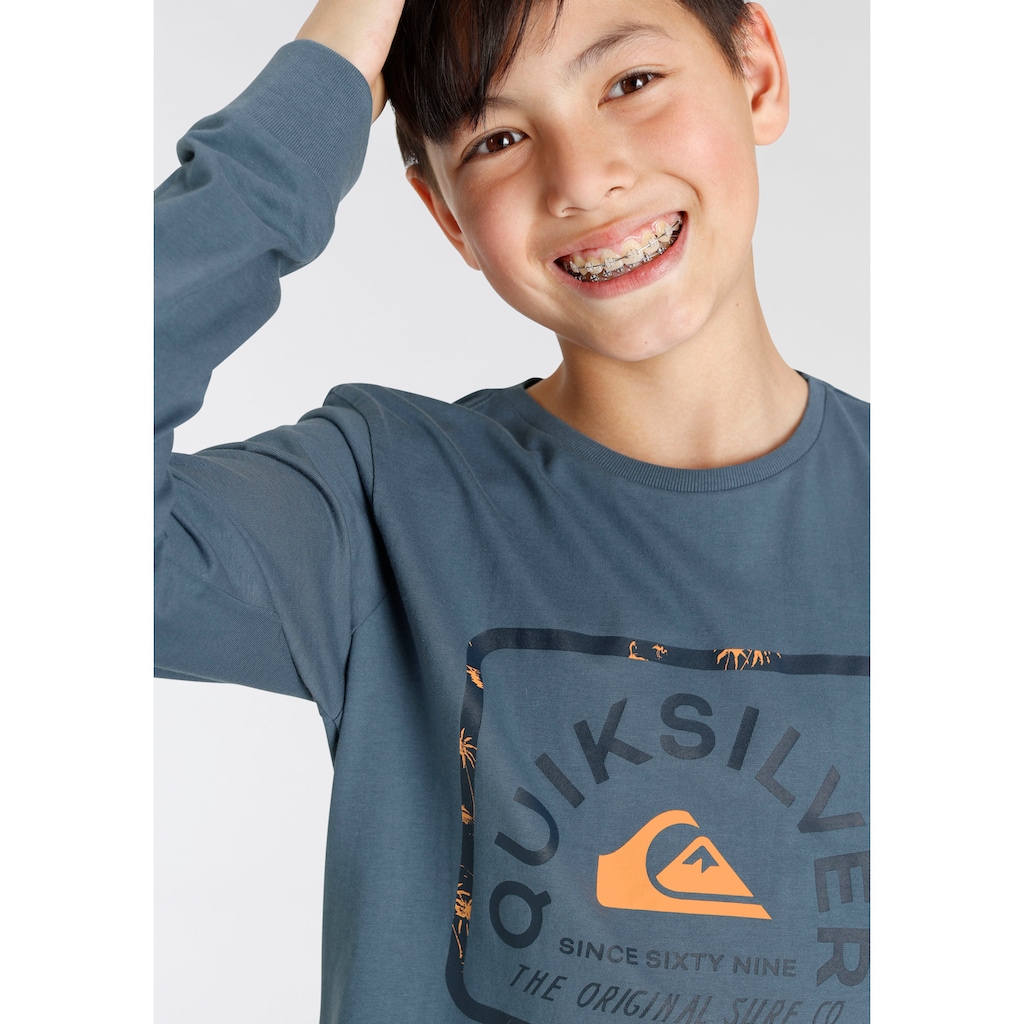 Quiksilver T-Shirt »OFFICE BEACH RETHIN PACK YTH - für Kinder«, (Packung, 2 tlg.)