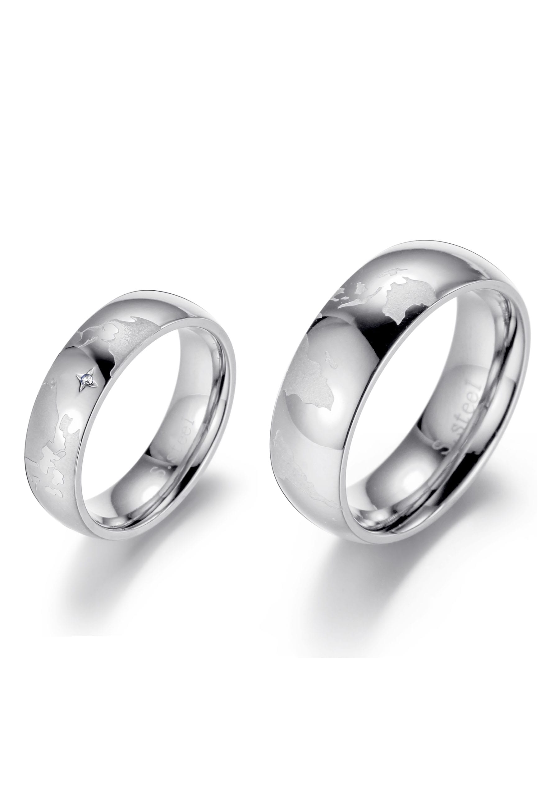 Twisted OTTO Damen Accessoires Schmuck Ringe Fingerring »Gedreht Trend Basic 925er Silber« 