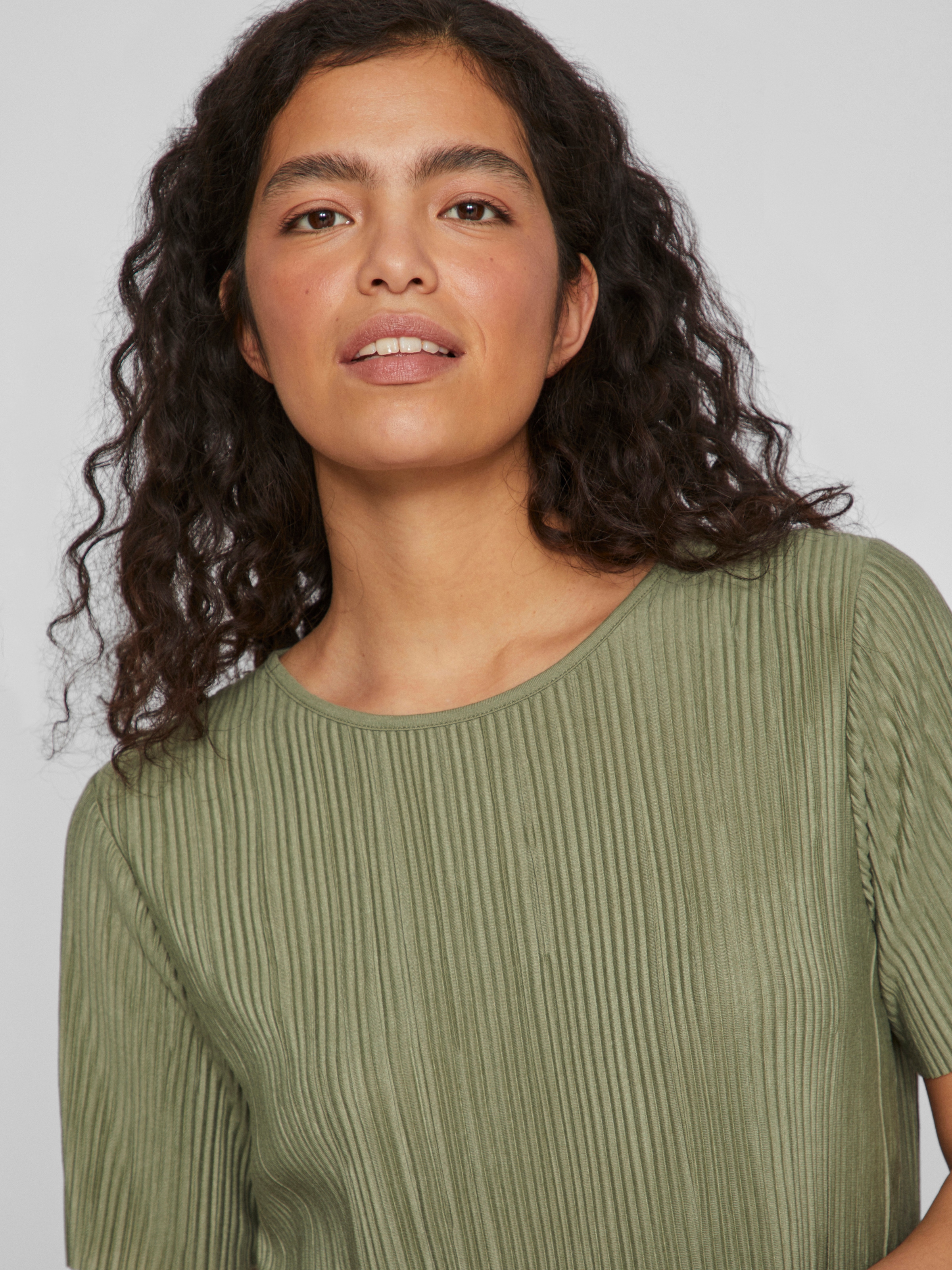 Vila Kurzarmshirt »VIPLISA O-NECK S/S TOP - NOOS«