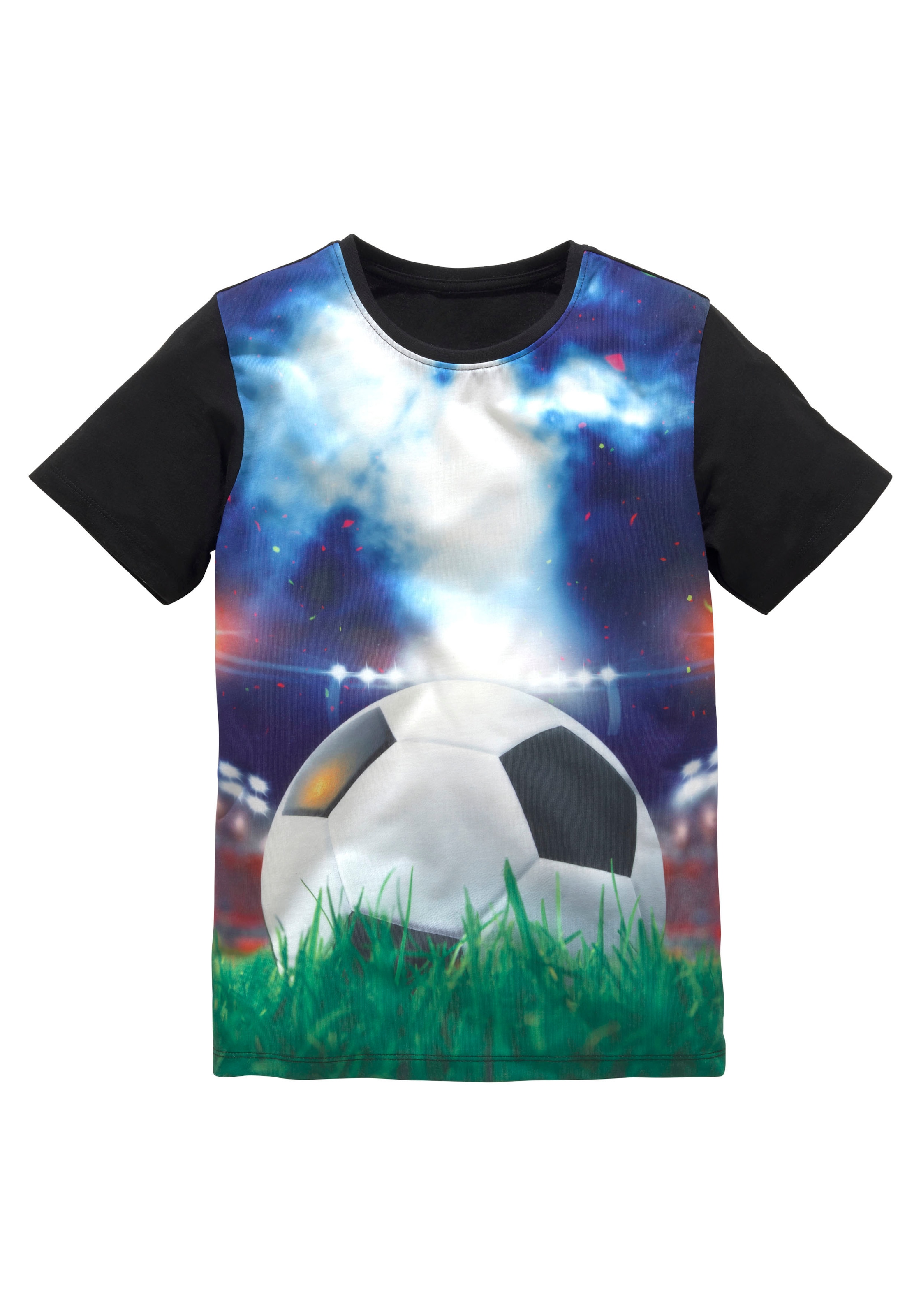 Shop Online T-Shirt »FUSSBALL« KIDSWORLD OTTO im