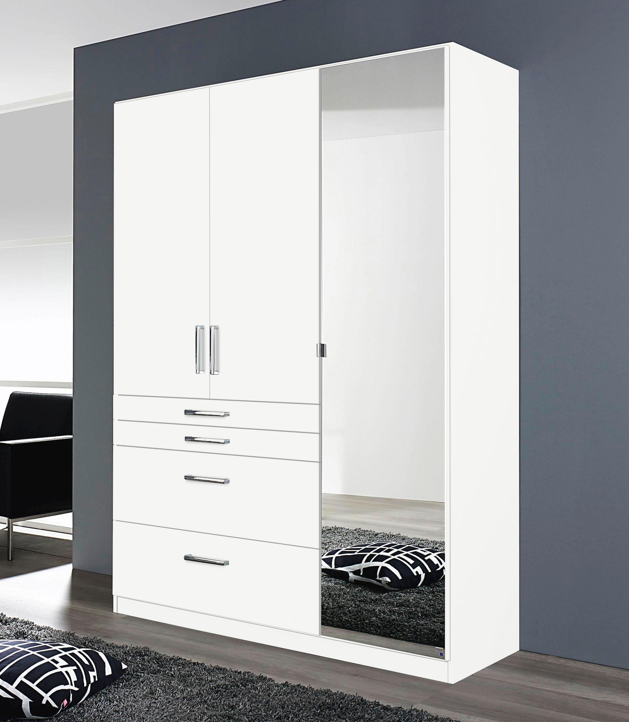 rauch Kleiderschrank »Harburg Bestseller im Schlafzimmer« Schlafzimmerschrank Schrank Garderobe mit Spiegel