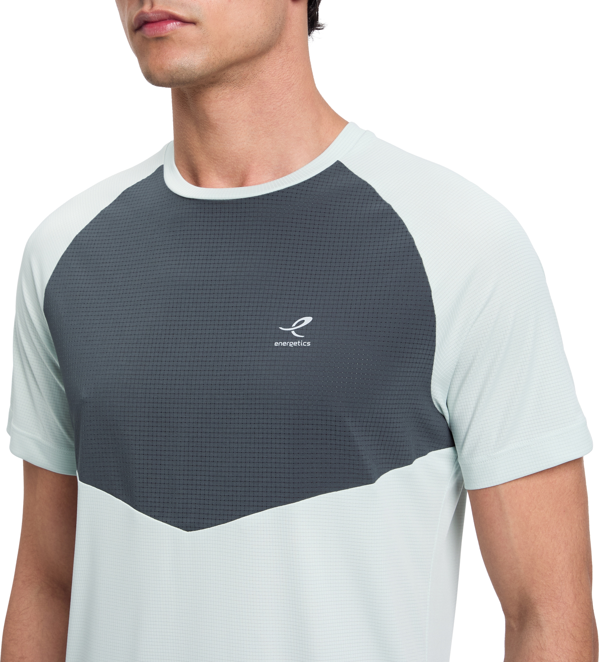 Energetics Laufshirt »HE.-T-SHIRT STEFAN SHORT SLEEVE M« Regular fit, Kurzarm, Rundhalsausschnitt, für Erwachsene