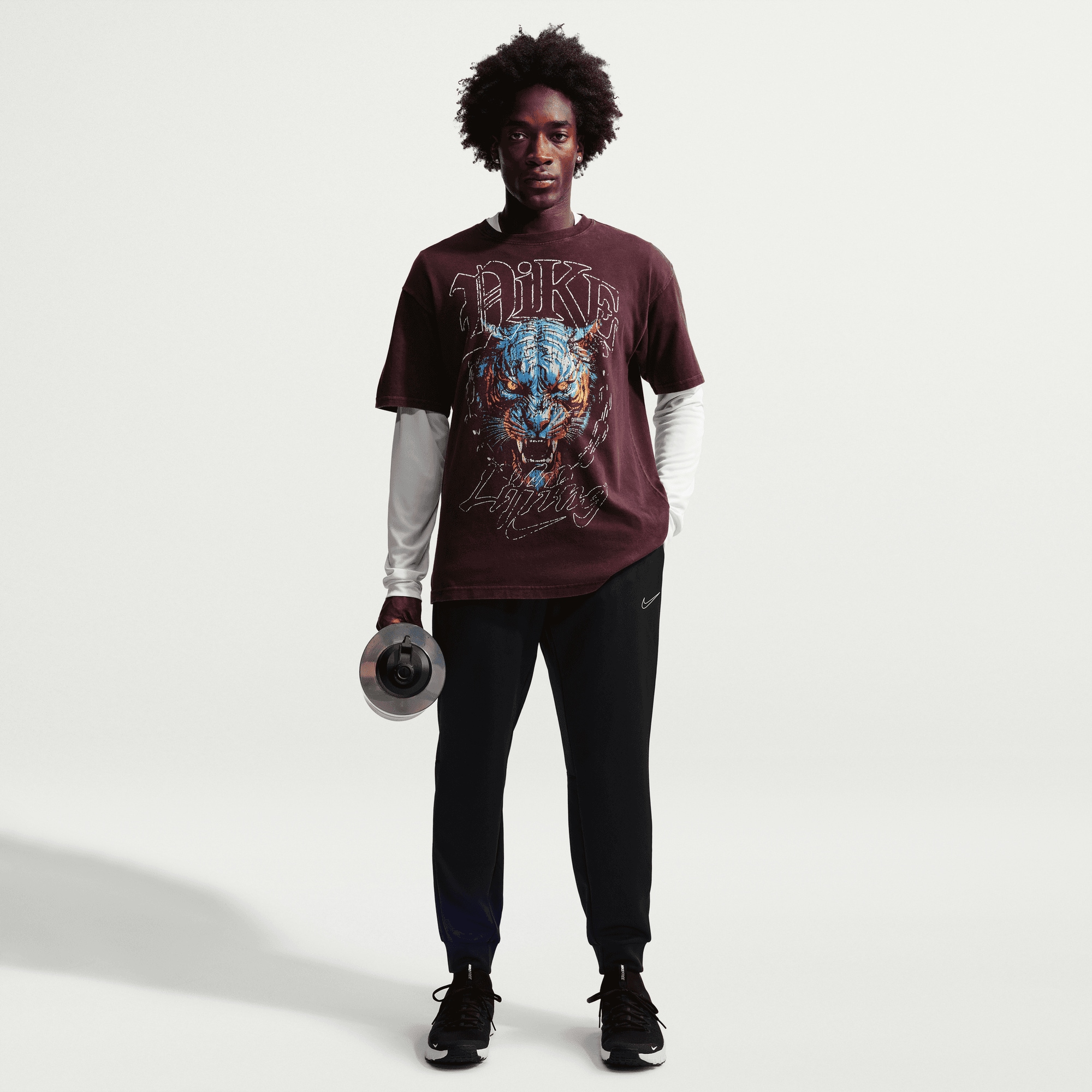 Nike Trainingshose »Nike Flex Men's Dri-FIT UV Fleece Fitness Joggers«  mit UV-Schutz, aus Fleece