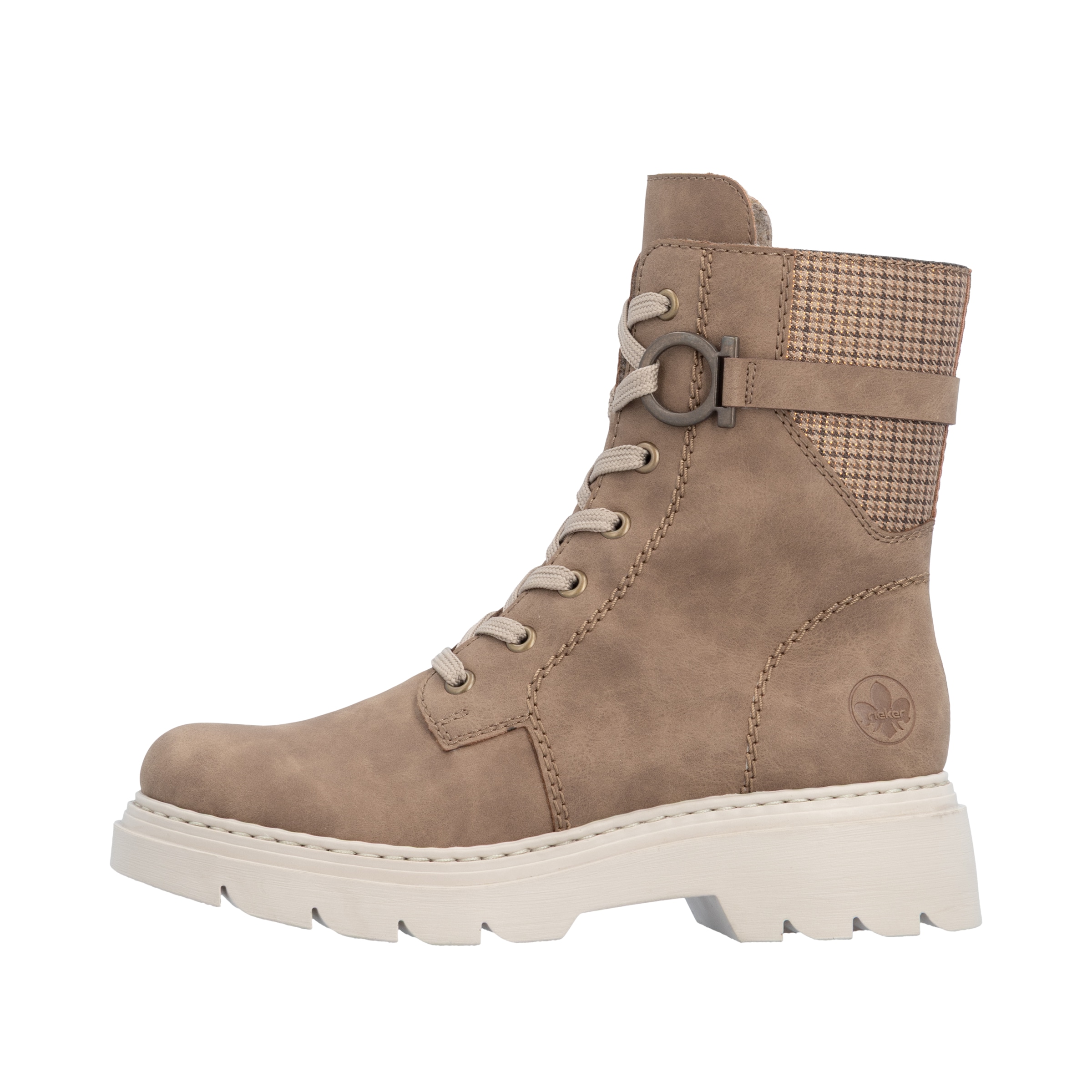 Rieker Schnürboots  Schnürstiefelette mit markanter Laufsohle