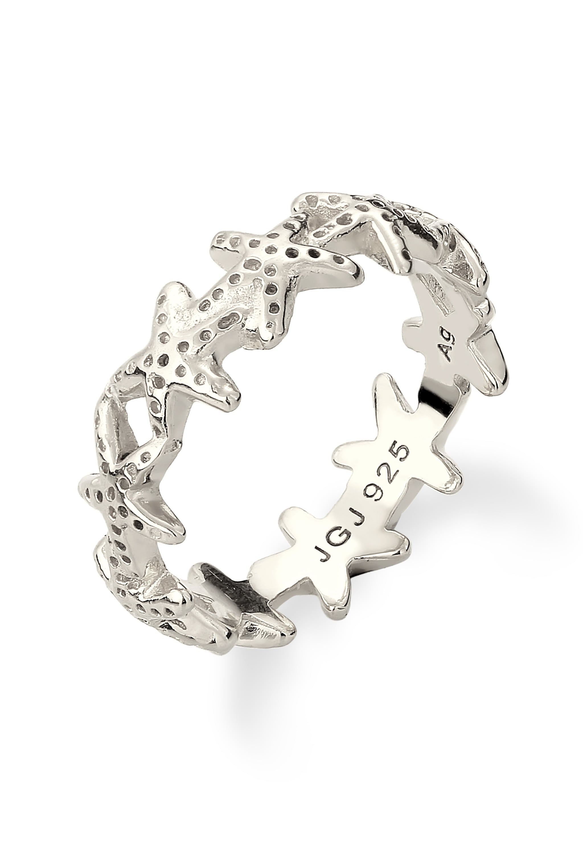 Elli Silberring »Ring Seestern 925 Sterling Silber«