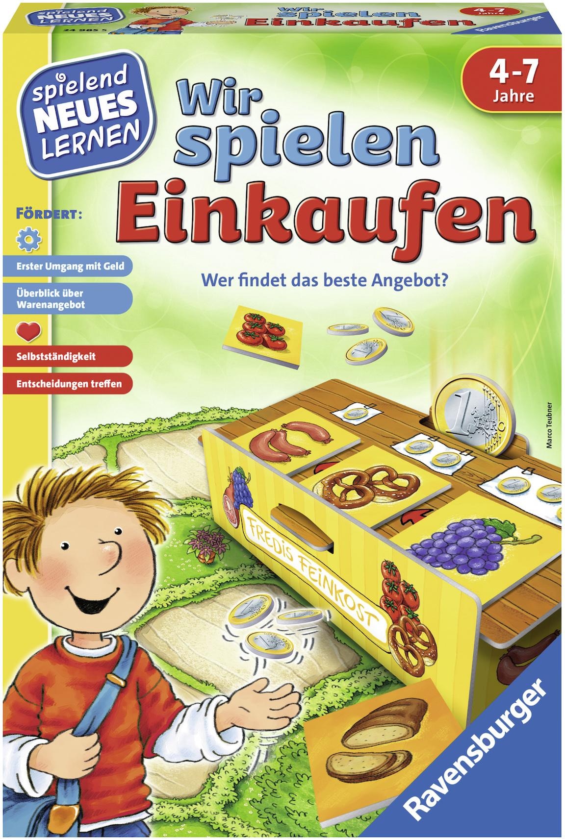 Ravensburger Spiel »Wir spielen Einkaufen«, Made in Europe