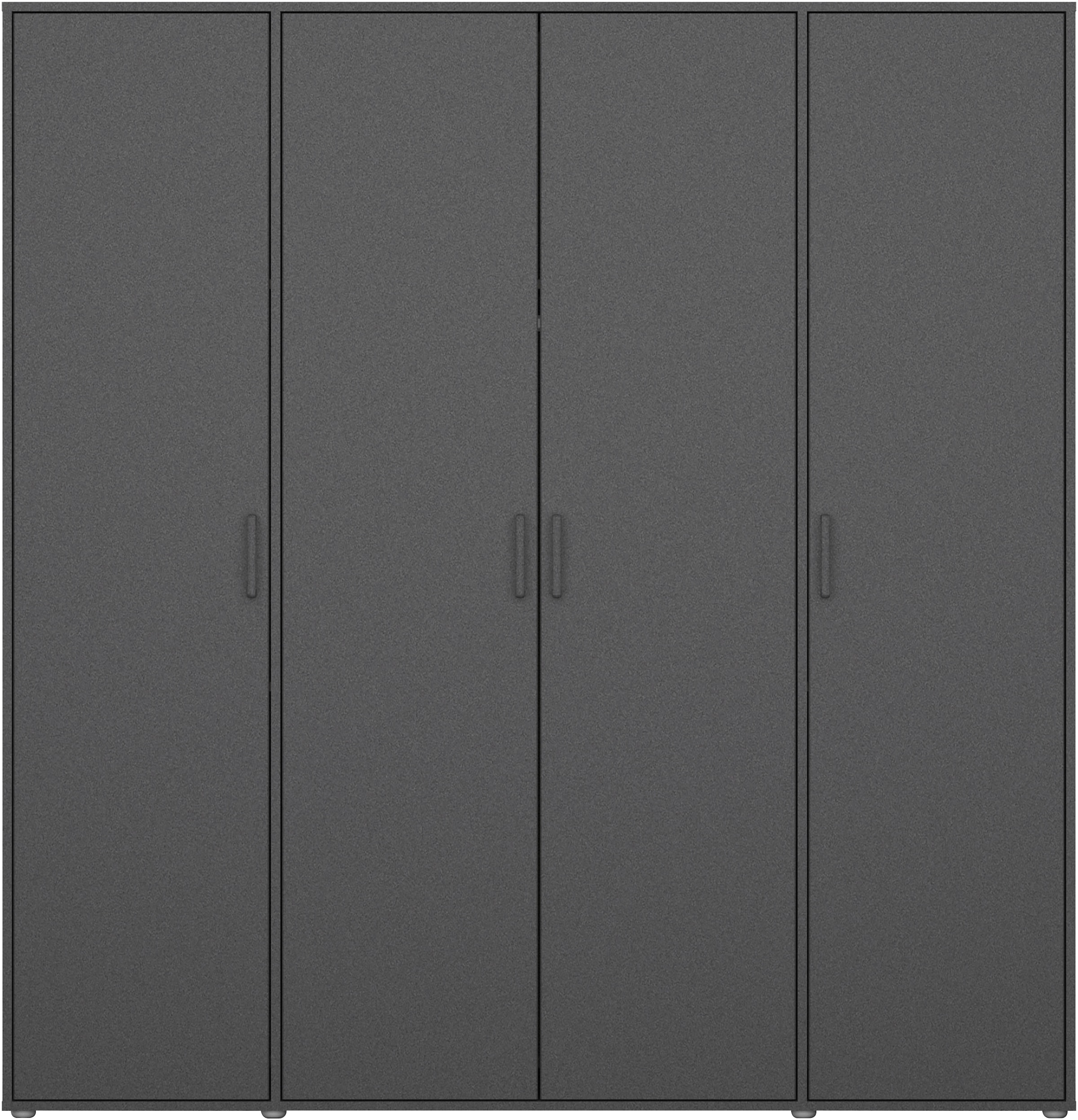 rauch Kleiderschrank »VOYAGER Garderobe Wäscheschrank TOPSELLER Schlafzimmer«, (in 3 verschiedenen Ausstattungen BASIC/CLASSIC/PREMIUM), Schrank mit modernen Griffen in viel Stauraum MADE IN GERMANY