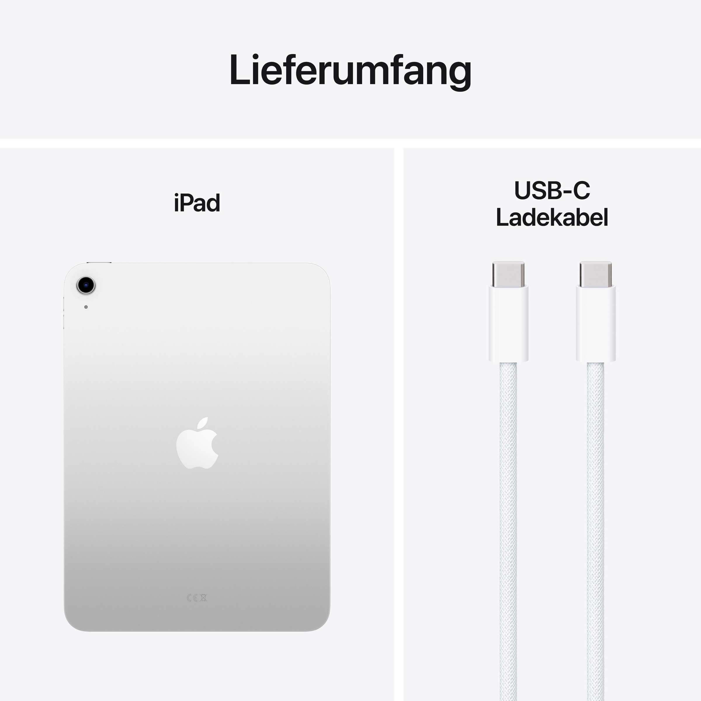 Apple Tablet »11" iPad Wi-Fi (2025)«, (27,59 cm / 10,86 Zoll), iPadOS, Retina,)