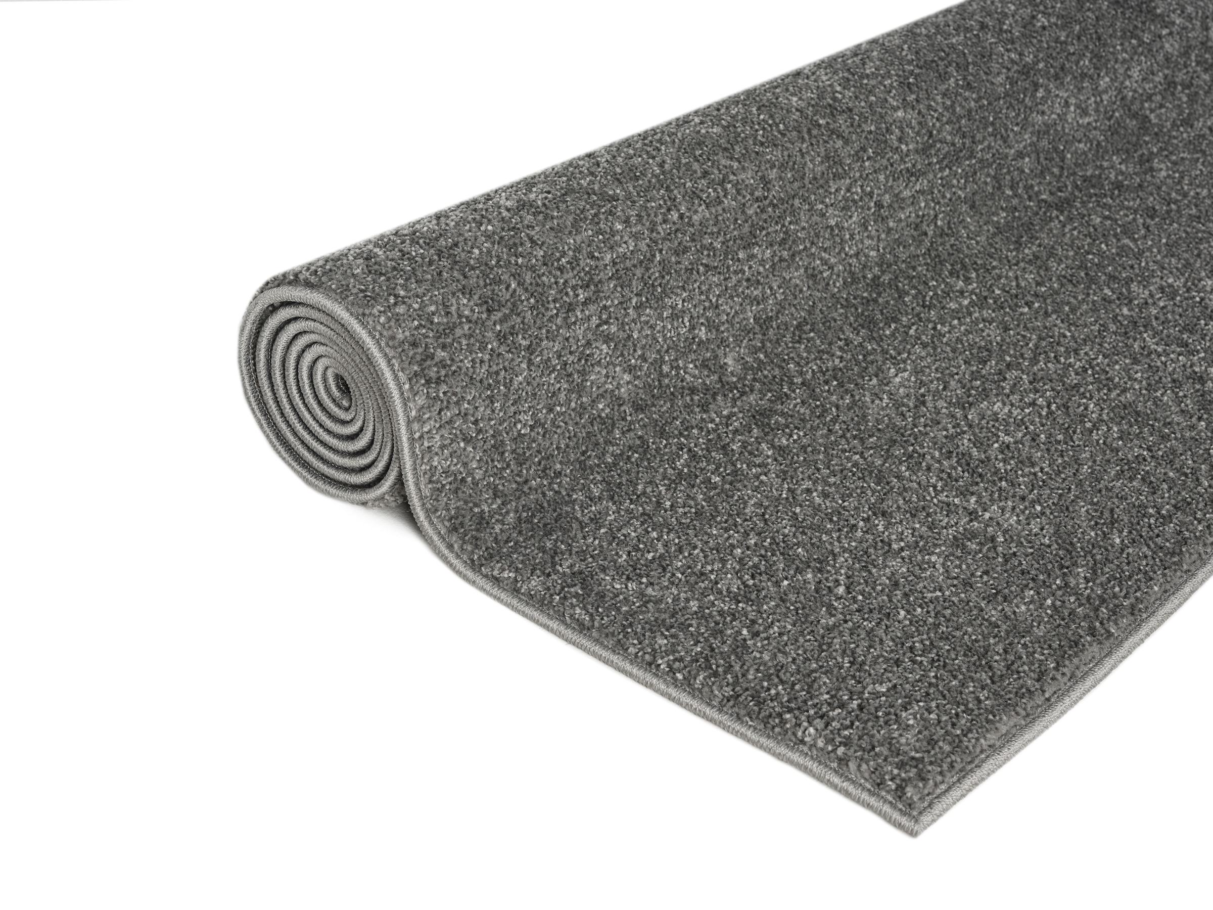 OTTO home Teppich »Lisam« rechteckig 15 mm Höhe meliert, uni, weich, Wohnzimmer, Schlafzimmer