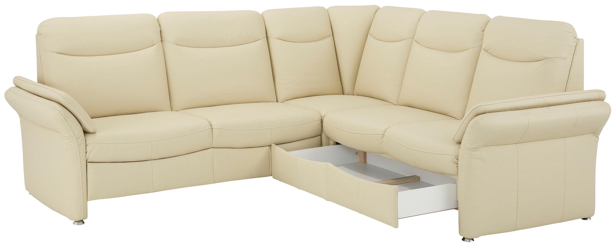 Home affaire Ecksofa »Tahoma L-Form«, mit Armlehnfunktion, wahlweise Bettfunktion, Schublade, Relaxfunktion