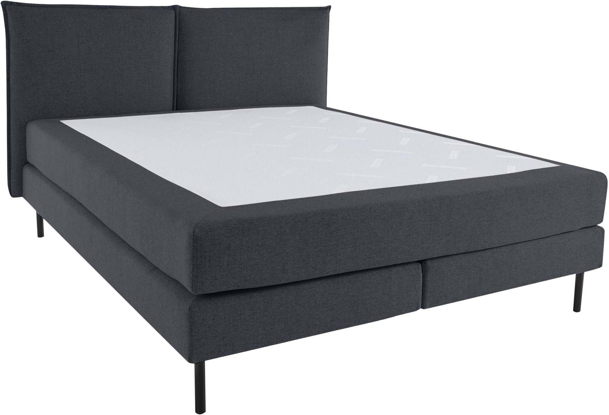 LeGer Home by Lena Gercke Bett »ERIK Boxbett mit Bonnell-/Taschen-Federkernmatratze, Breite 160/180cm« wahlweise Härtegrad der Matratze H2/H3/H4, Polsterbett mit/ohne Topper