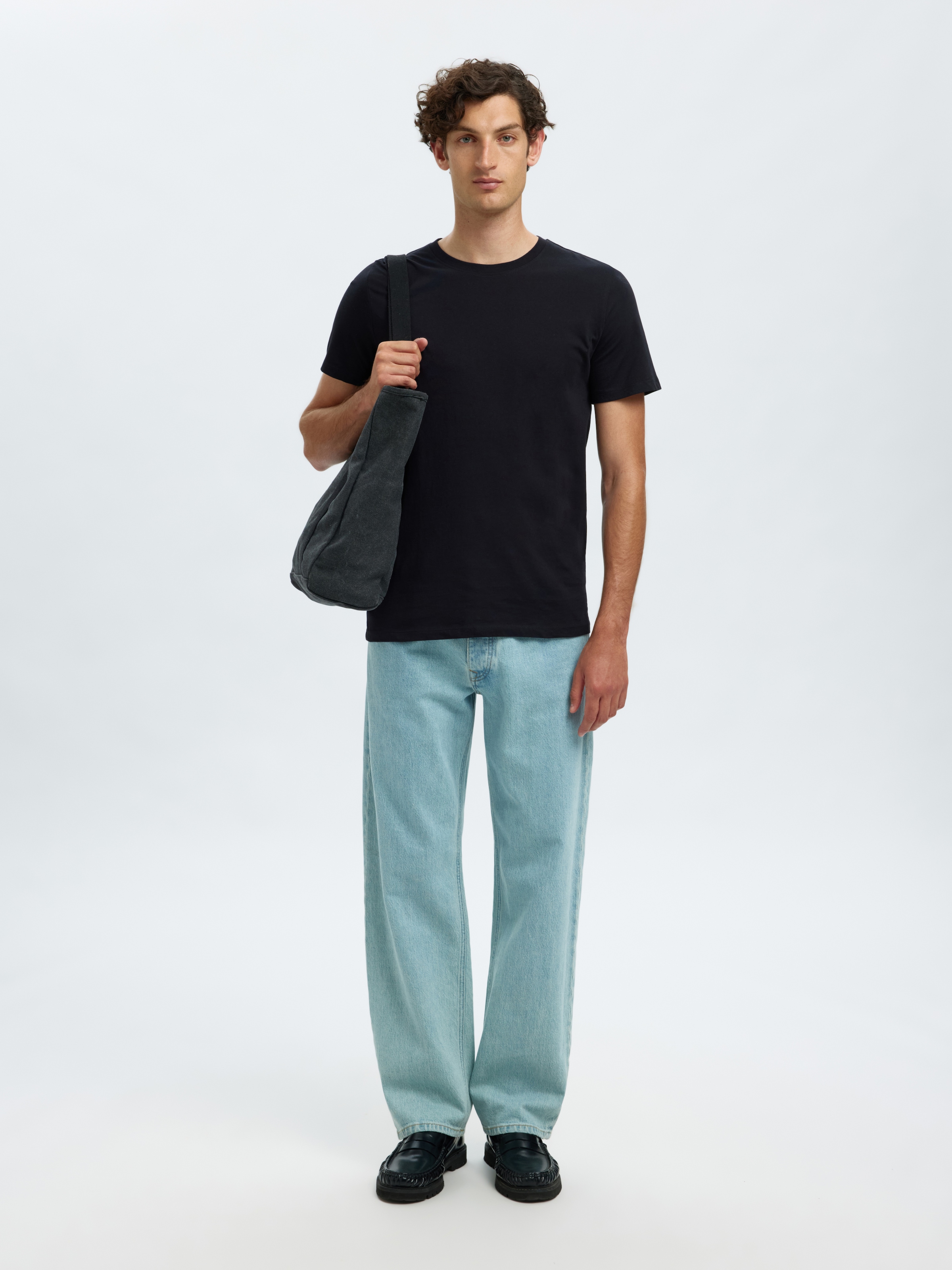 SELECTED Rundhalsshirt »SLHCORMAC SS O-NECK TEE 5 PACK NOOS« Packung, 5 Stk.