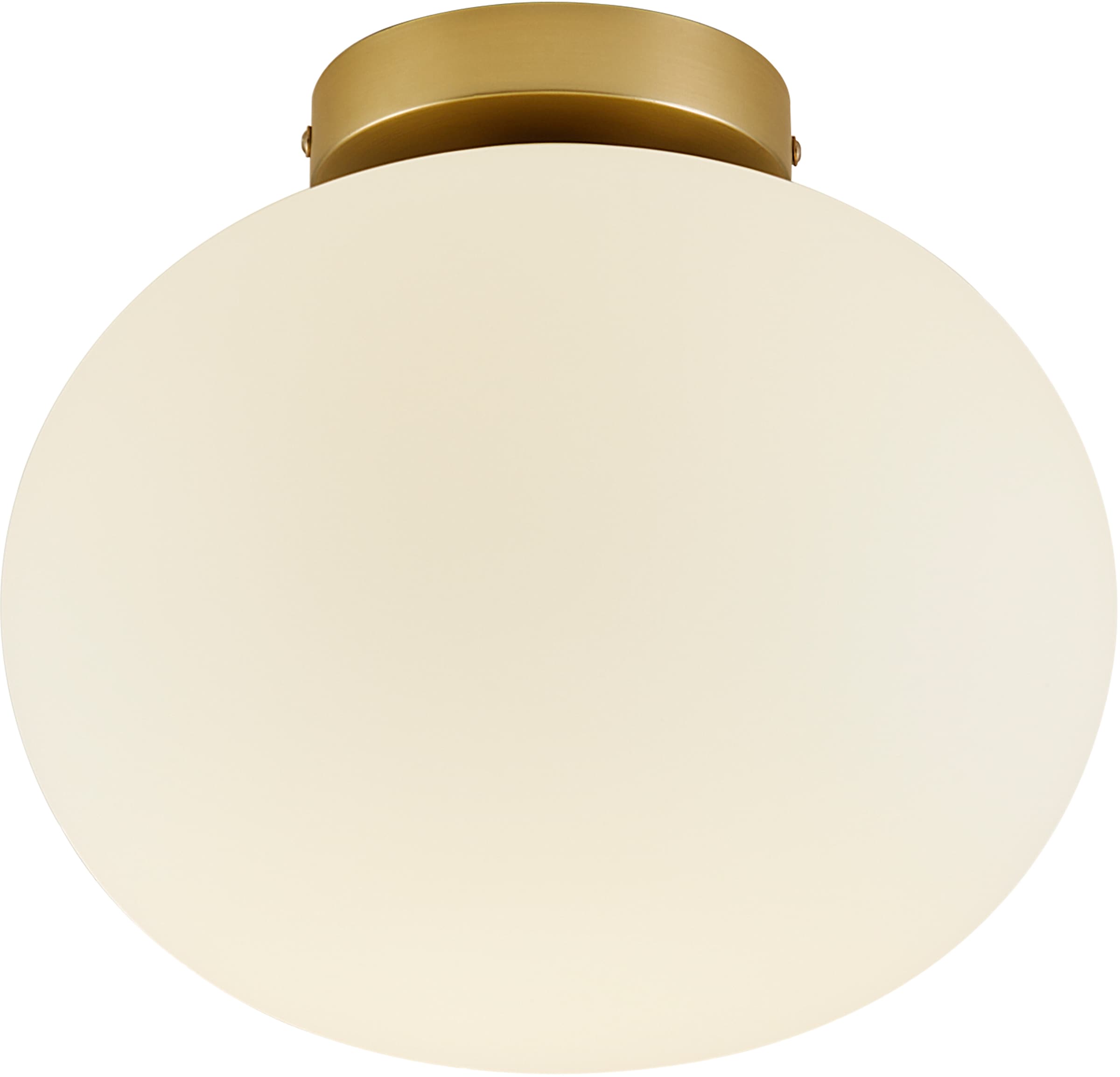Nordlux Deckenleuchte »ALTON«, 1 flammig, Leuchtmittel E27 | ohne Leuchtmittel, Opalglas mit Messing Gehäuse