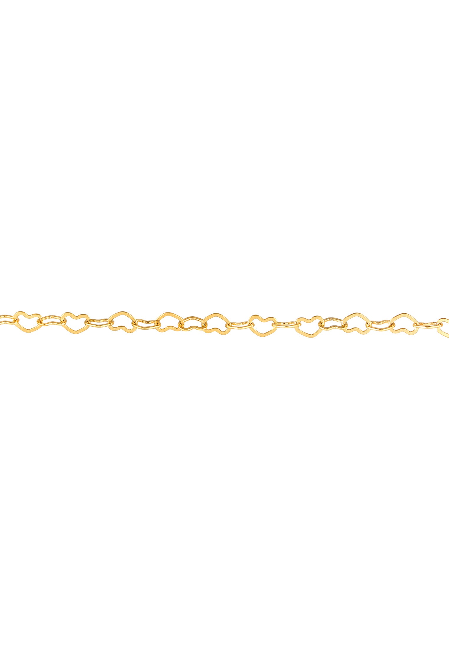 Elli Kette ohne Anhänger »Halskette Choker Herz Liebe Verbunden 925 Silber«