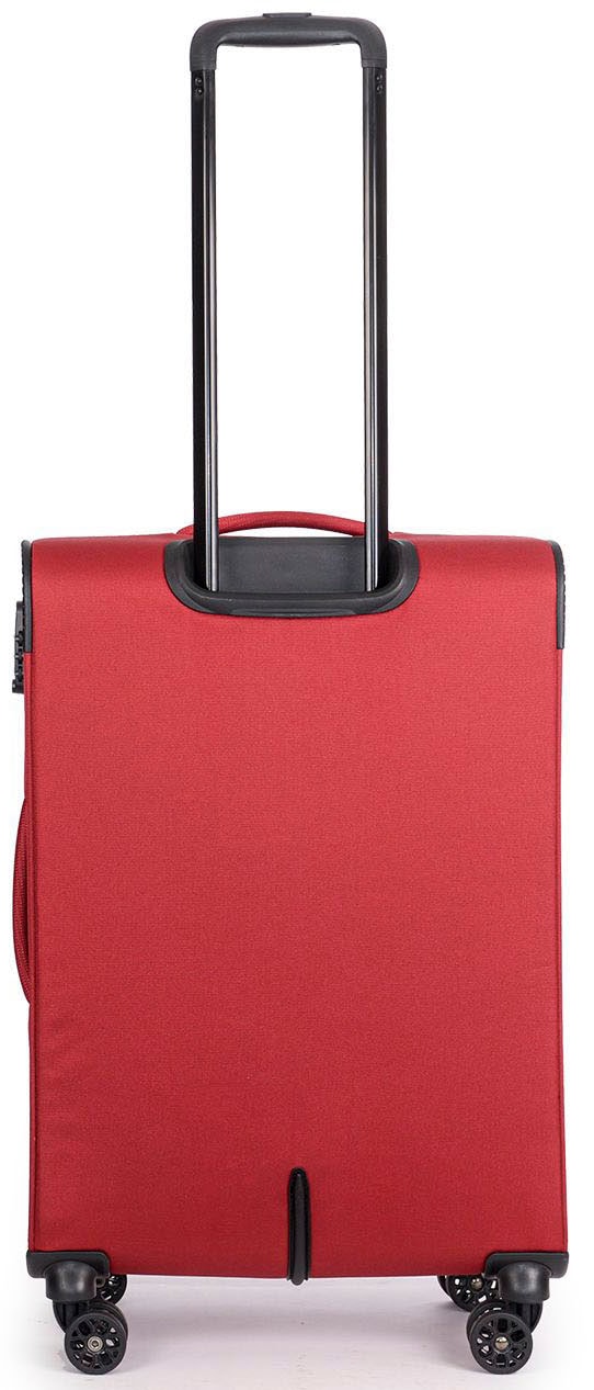 Stratic Weichgepäck-Trolley »Strong M«, 4 Rollen, Reisekoffer Reisegepäck Aufgabegepäck TSA-Zahlenschloss