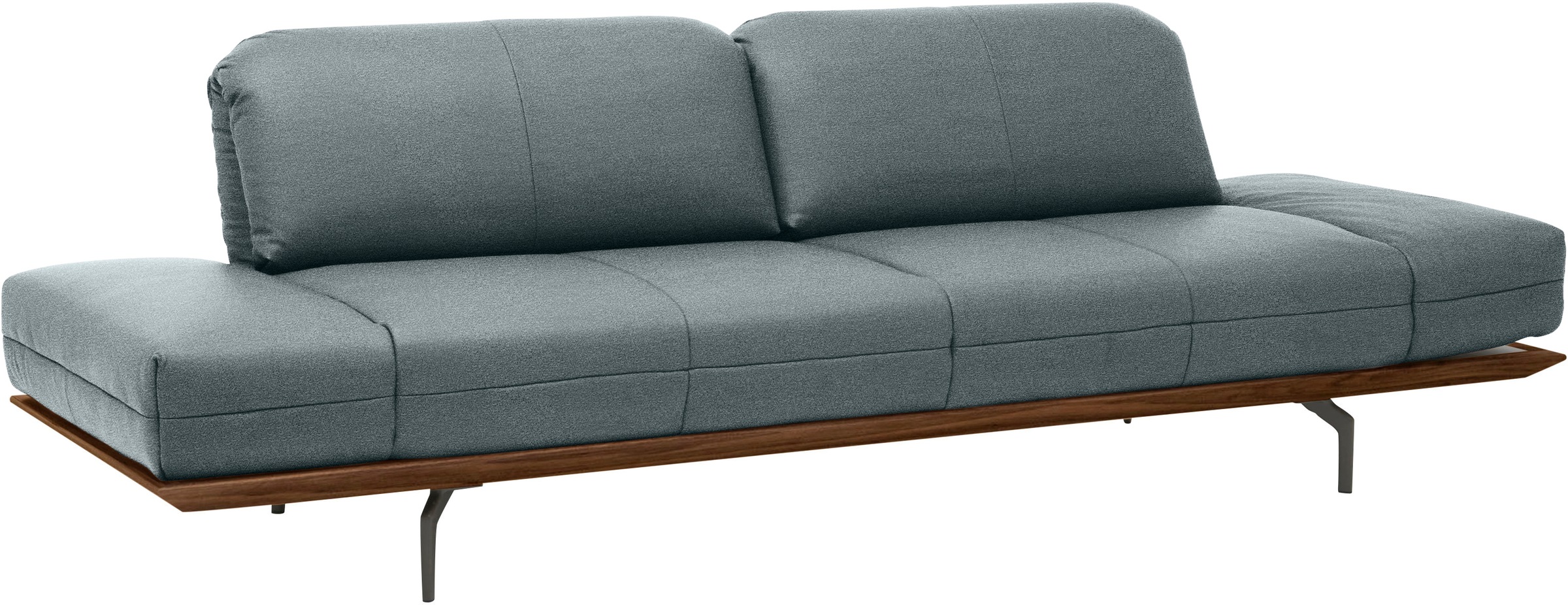 Creation BY ROLF BENZ 4-Sitzer »CR.420, Designsofa, Loungesofa«, in 2 Qualitäten, Holzrahmen in Eiche Natur oder Nußbaum, Breite 252 cm
