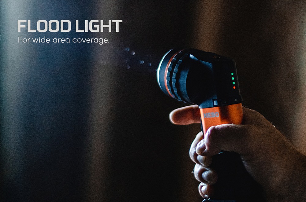 NEBO LED Taschenlampe »Nebo Master Series SL25« Taschenlampe inkl. Ladekabel,  400m Reichweite für 6,5 Stunden!