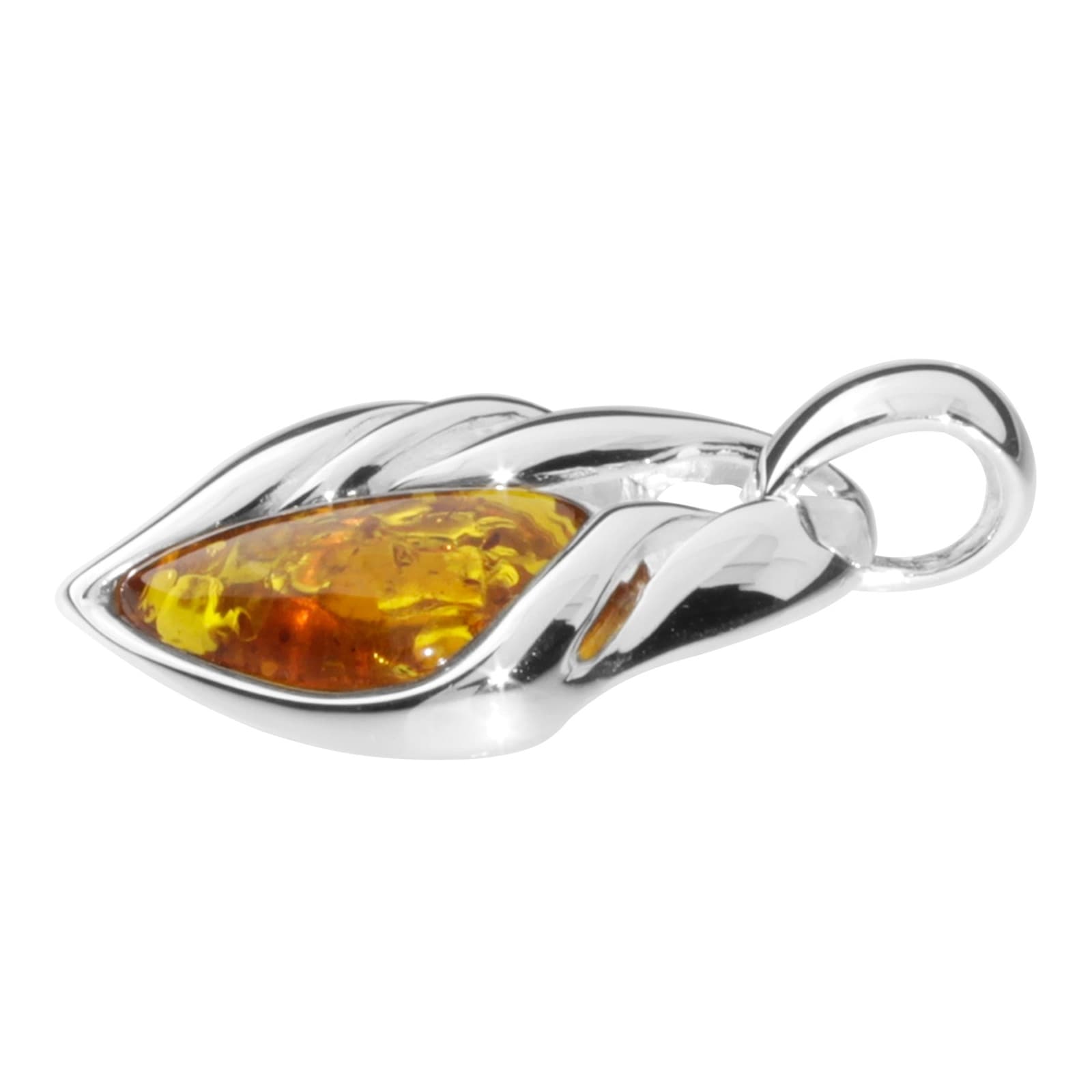 OSTSEE-SCHMUCK Kettenanhänger »- Rivka - Silber 925/000 - Bernstein«