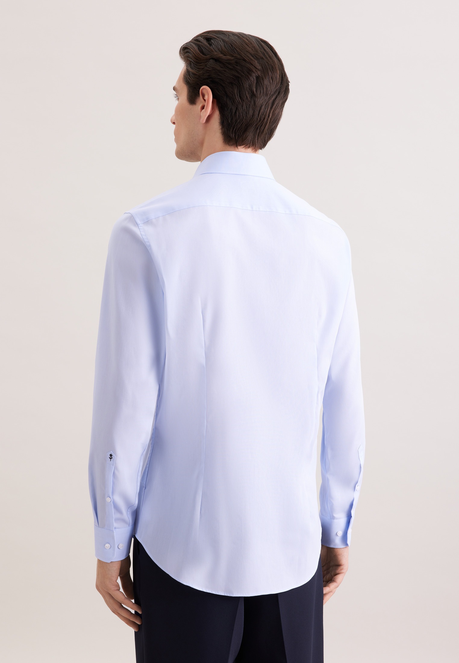 seidensticker Businesshemd »Schwarze Rose« Slim 1/1 Kentkragen Uni