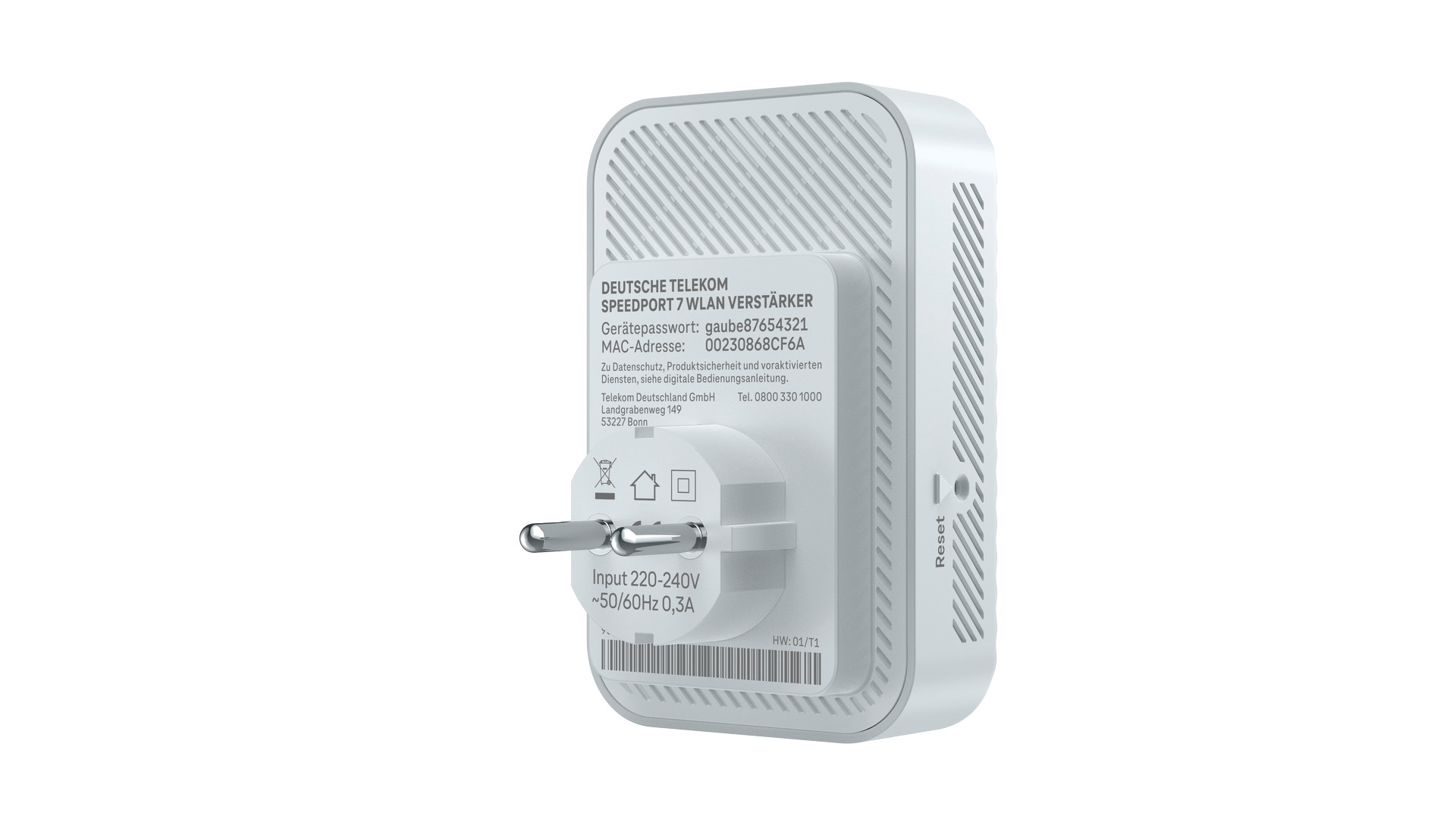 Telekom WLAN-Repeater »Speedport 7 WLAN Verstärker«