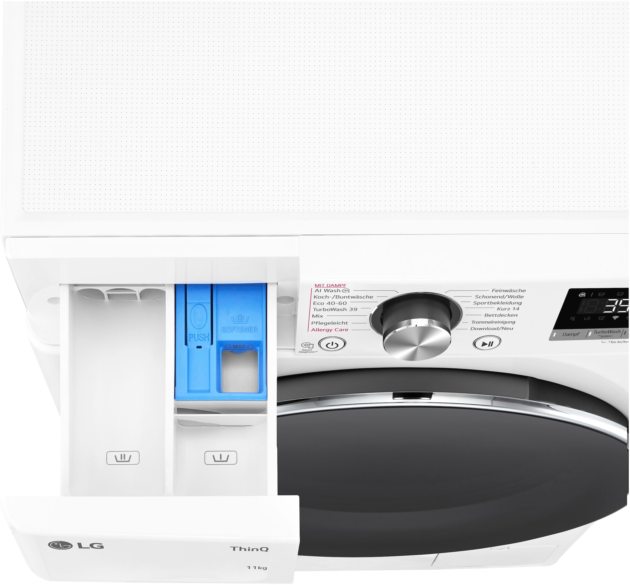 LG Waschmaschine Serie 7 »F6WR7012«, 11 kg, 1600 U/min, Steam Funktion