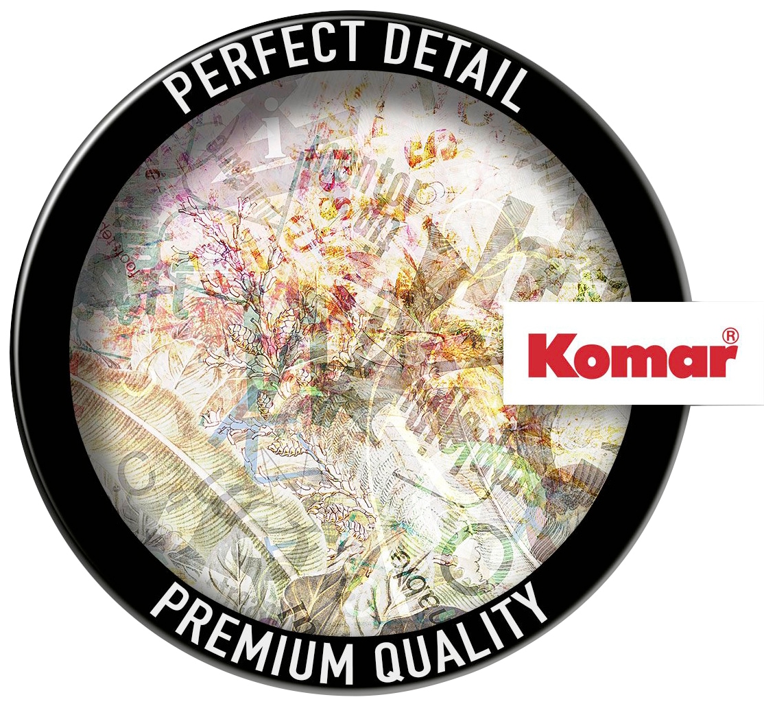 Komar Fototapete »Vlies selbstklebend - Round Stories - Größe 125 x 125 cm«, bedruckt, Wohnzimmer, Schlafzimmer