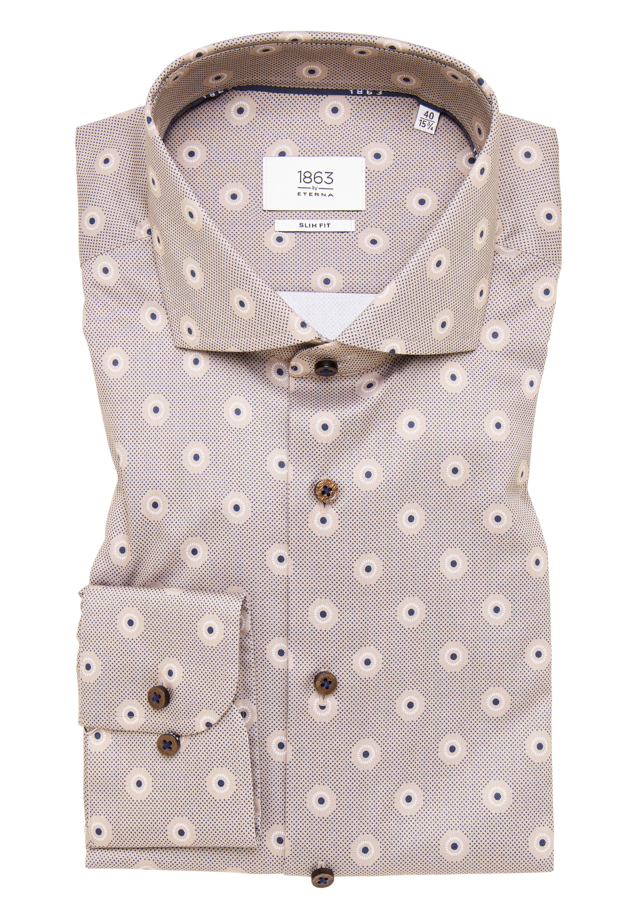 Eterna Langarmhemd »SLIM FIT« NON IRON (bügelfrei)